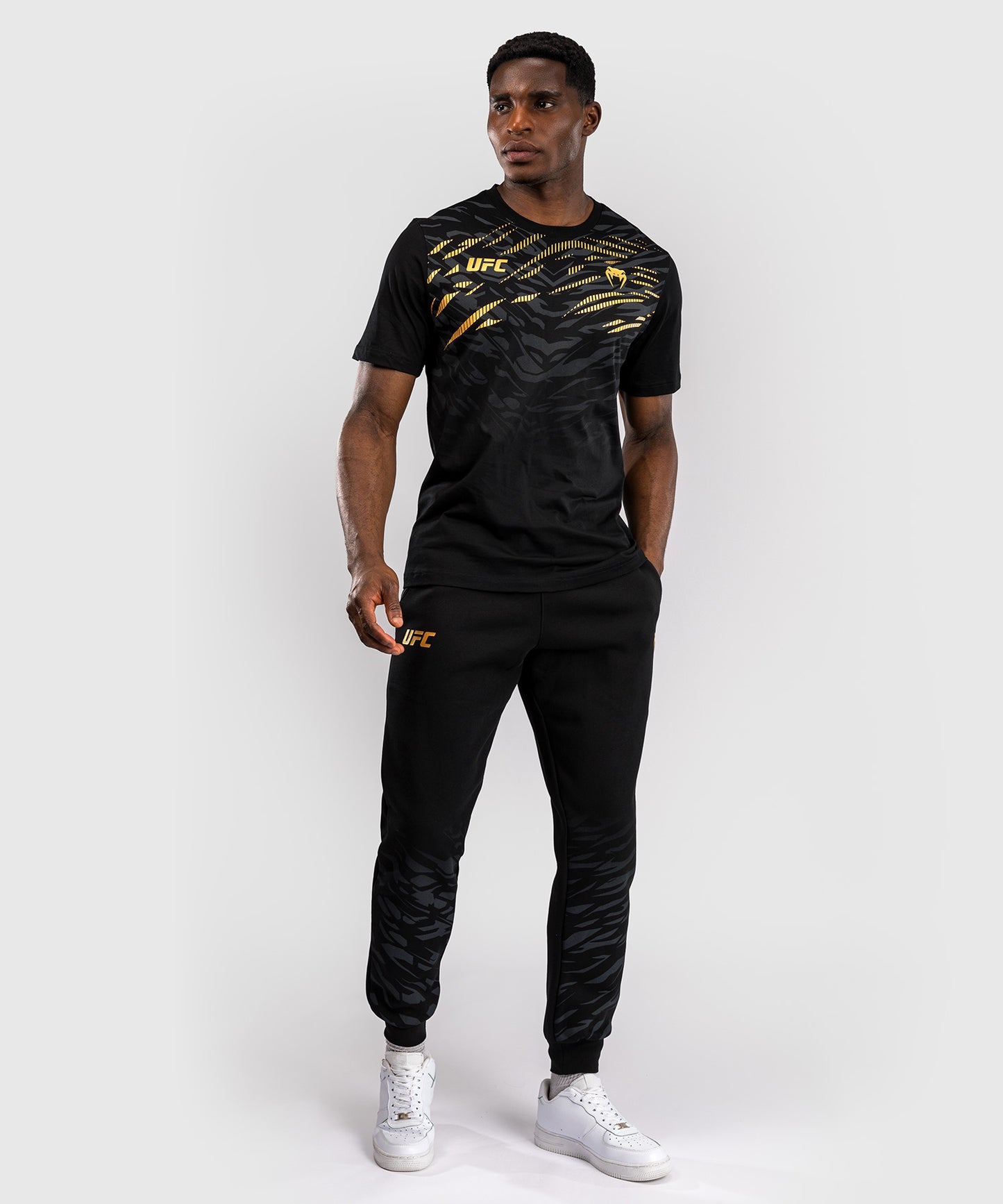 UFC Fusion by Venum Replica Maglietta a Manica Corta per Uomo - Champion