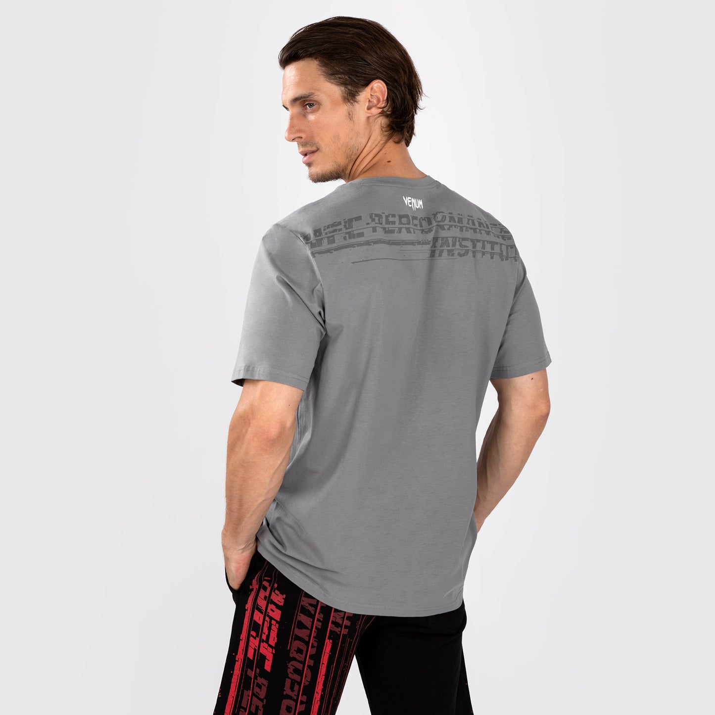 UFC Venum Performance Institute 2.0 Maglietta a maniche corte da Uomo - Grigio