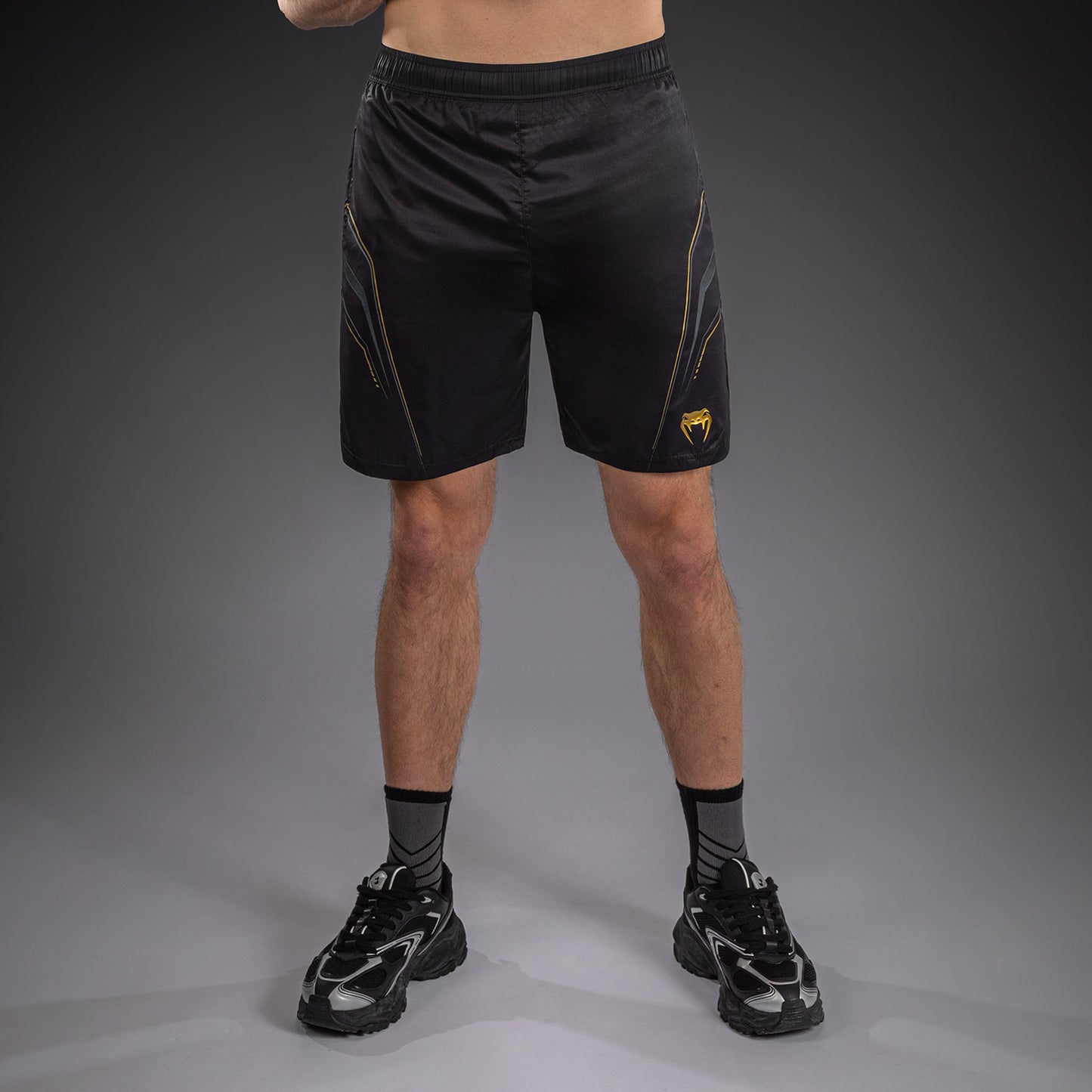 Venum Streamline Pantaloncini da Allenamento – Nero/Oro