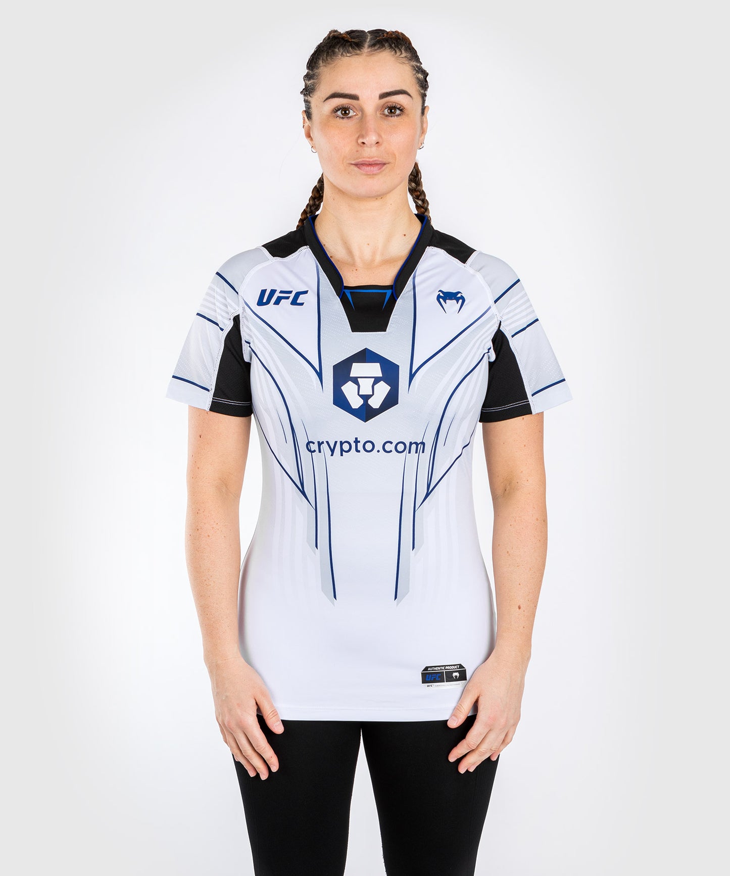 Maglia UFC Venum personalizzata Authentic Fight Night 2.0 Kit by Venum da donna - Midnight Edition - Ice