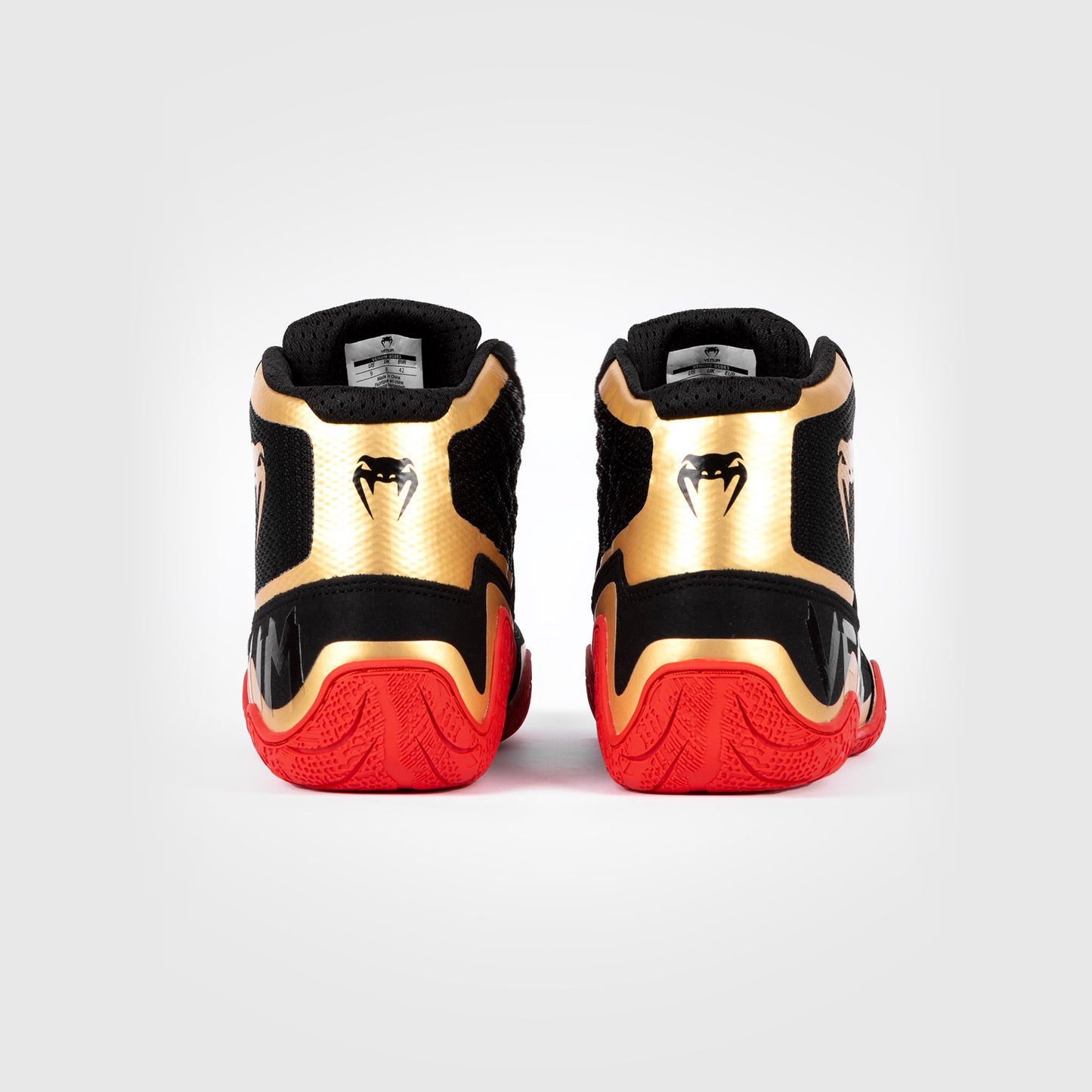 Venum Elite Scarpe da wrestling - Nero/Oro/Rosso