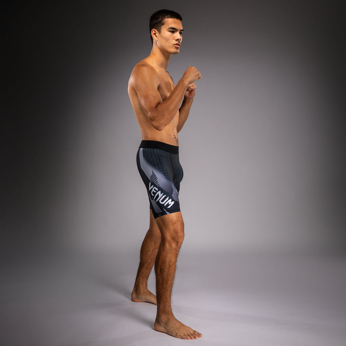 Venum No-Gi 6.0 Pantaloncini a Compressione - Nero/Bianco