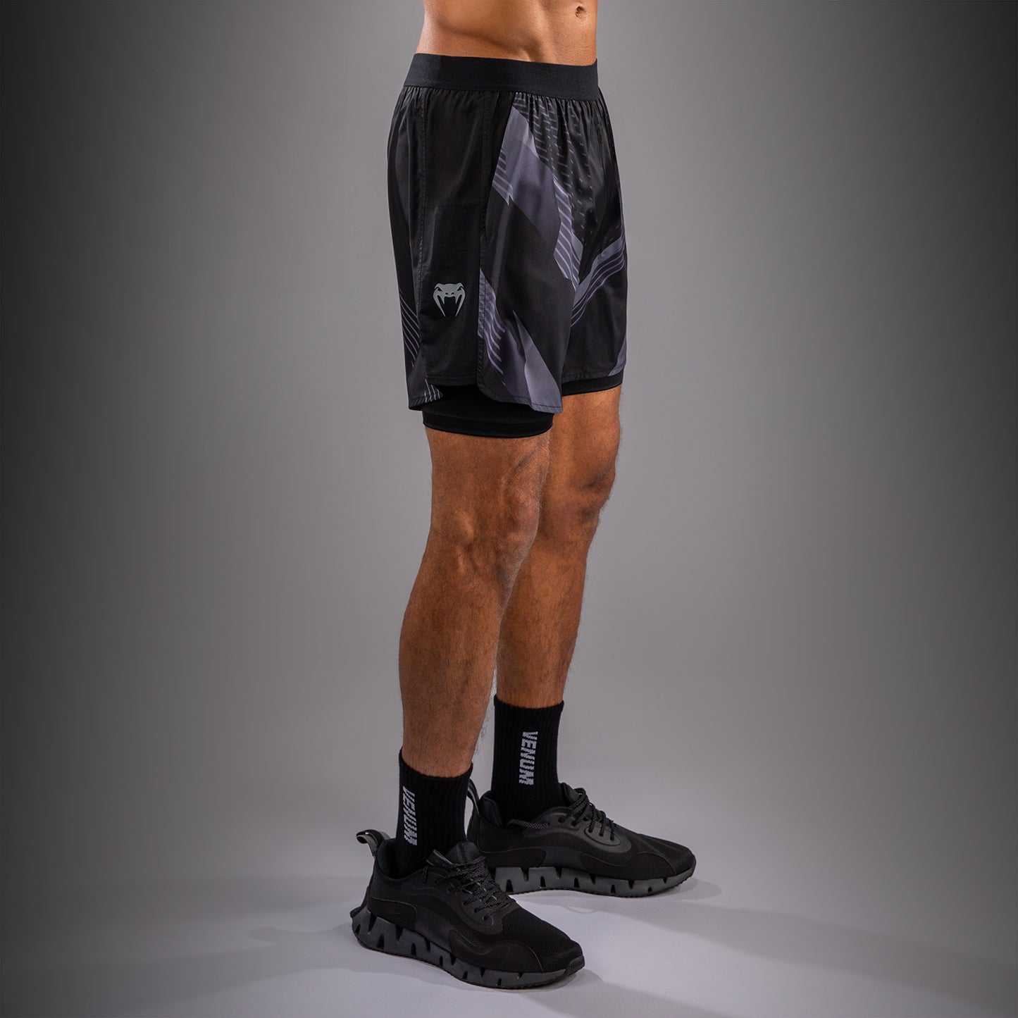 Venum No-Gi 6.0 Pantaloncini da Allenamento - Nero/Grigio