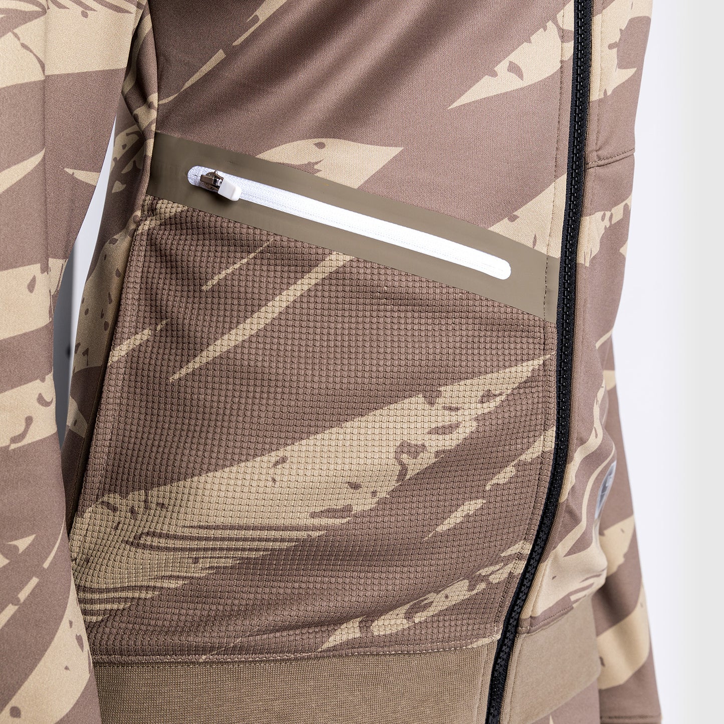 UFC Adrenaline by Venum Fight Week Felpa Con Cappuccio e zip da Donna - Desert Camo