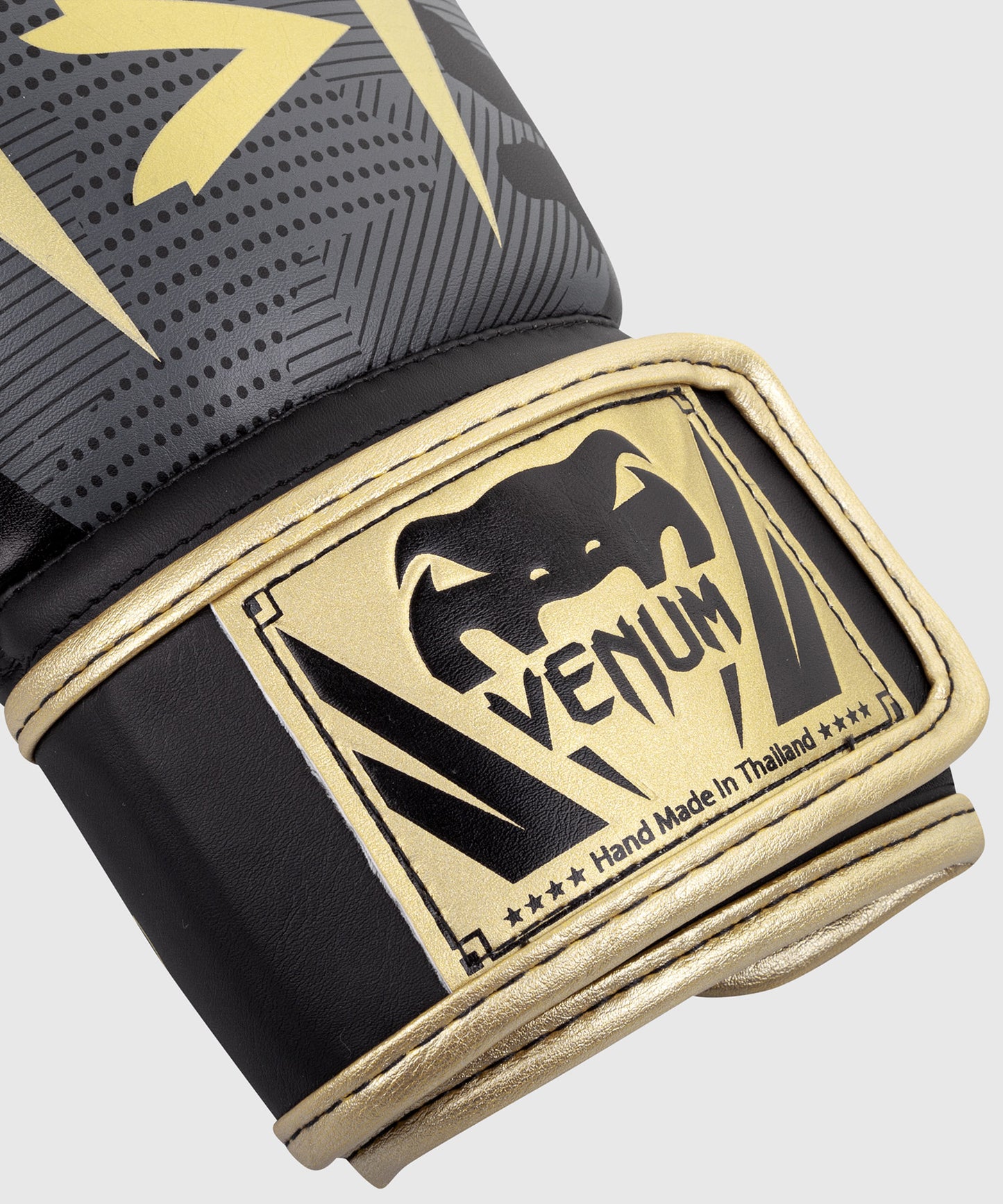 Guantoni da boxe Venum Elite - Camo/Oro