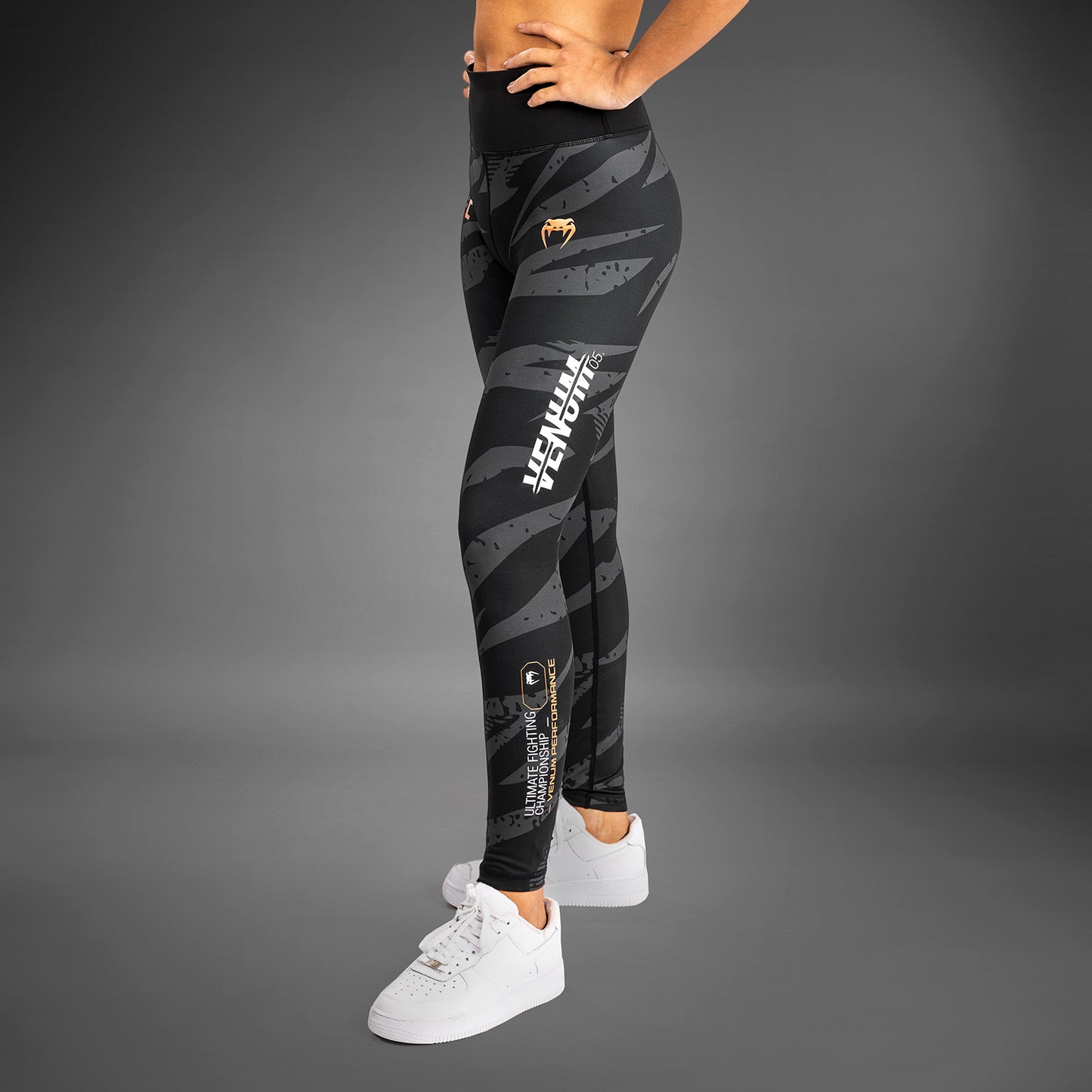 UFC Adrenaline by Venum Fight Week performance Leggings - Urban Camo