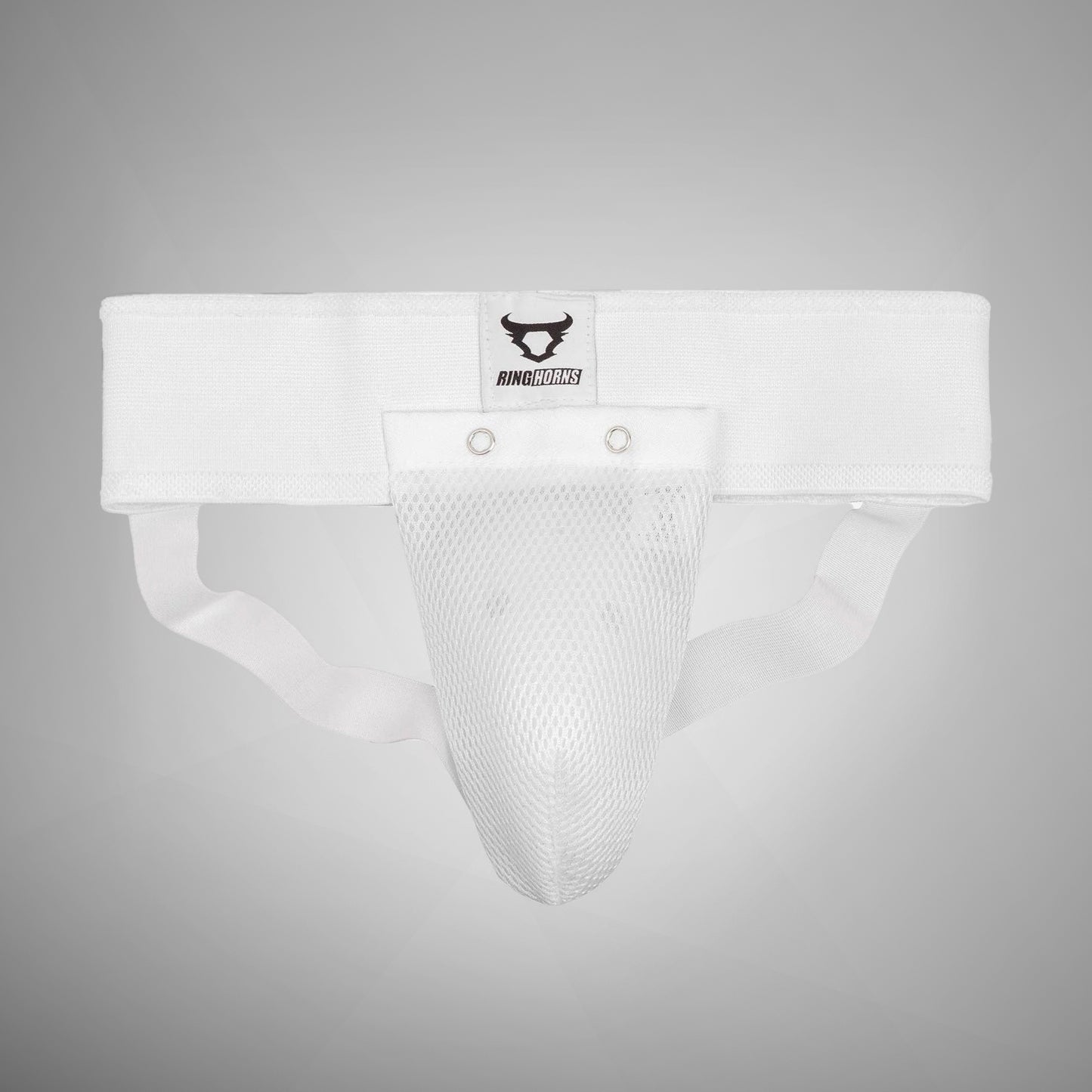Ringhorns Charger by Venum Groin Guard and Cup Kids – White