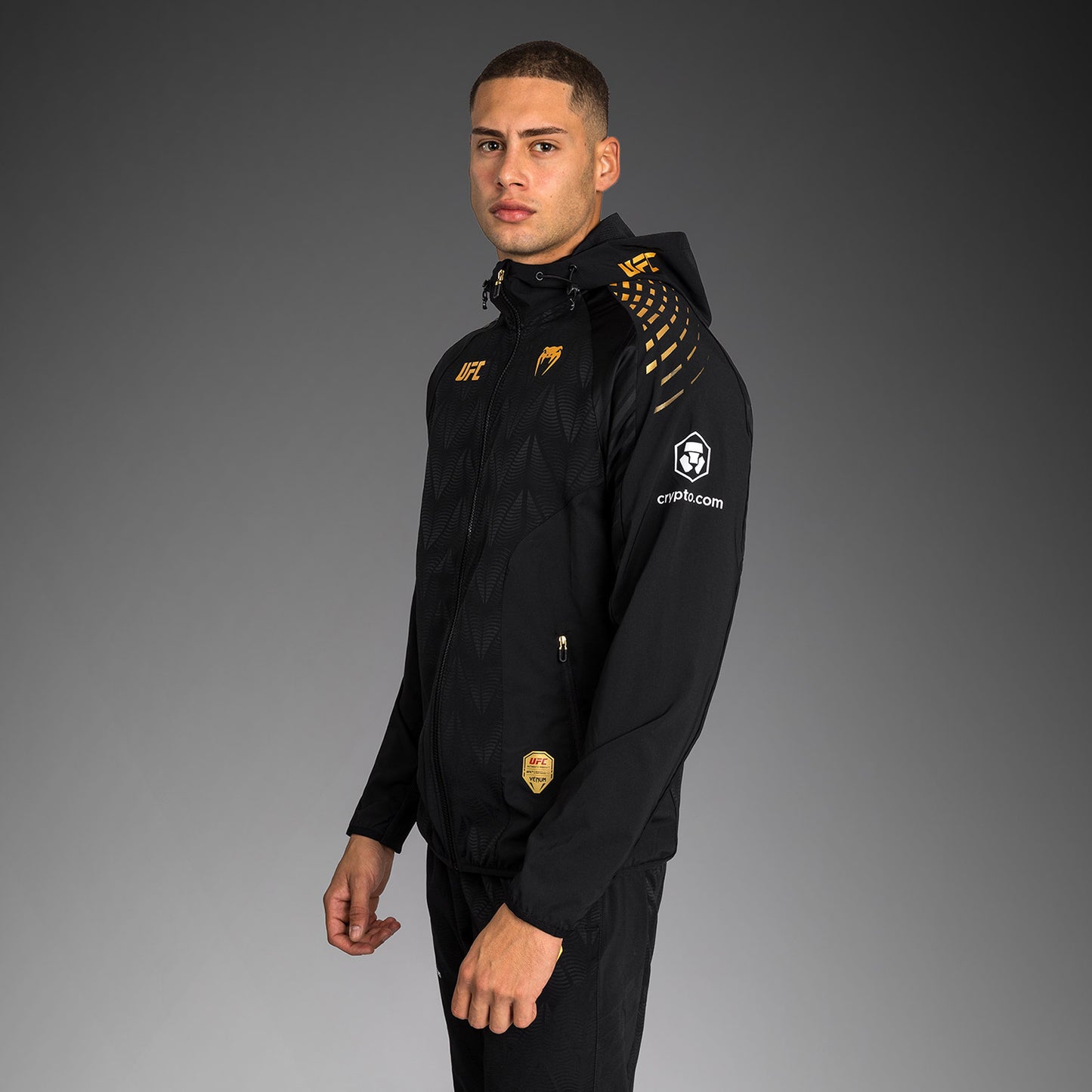 UFC Zenith by Venum Authentic Fight Night Felpa Walkout Uomo Personalizzato - Champion