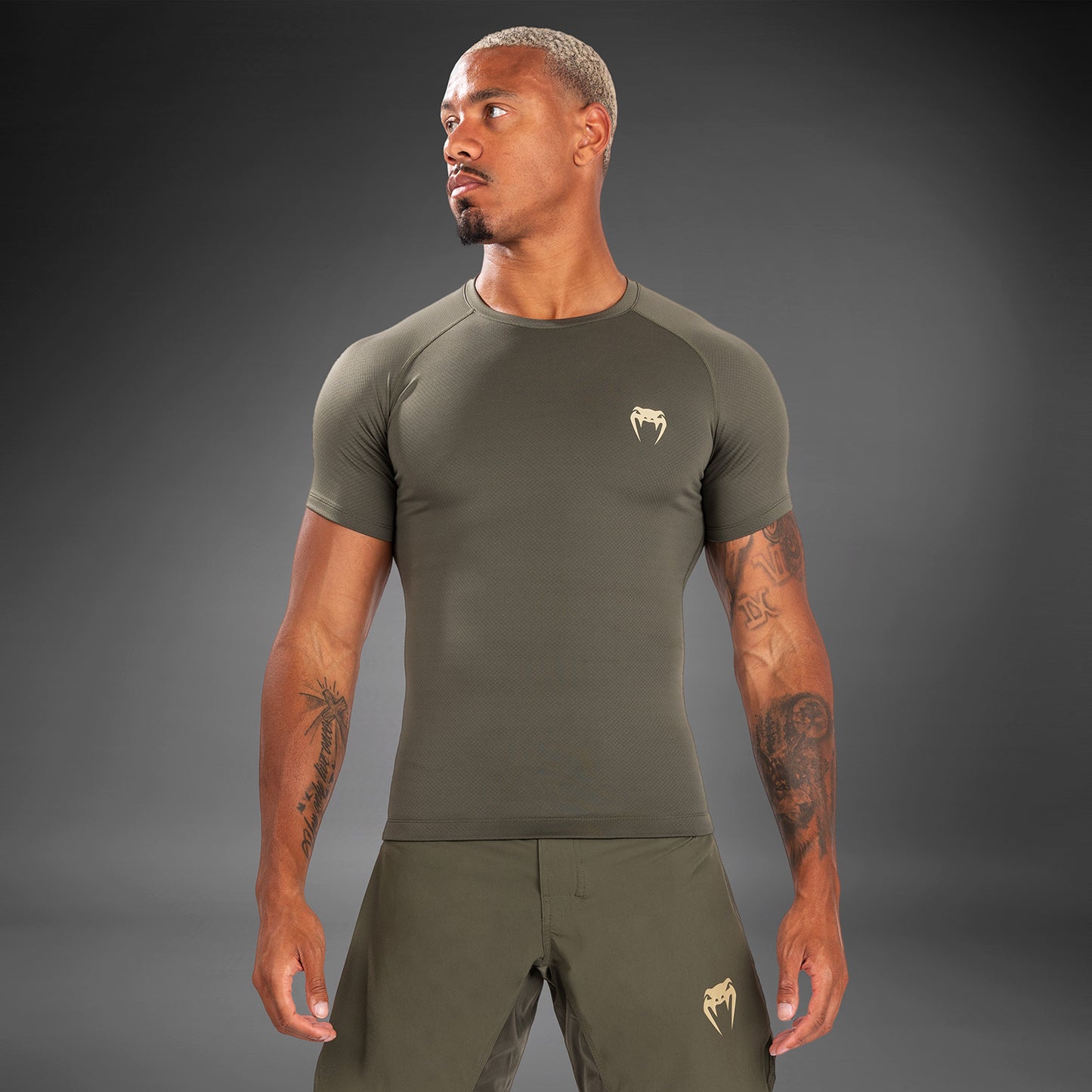 Venum Contender Rashguard a maniche corte - Cachi