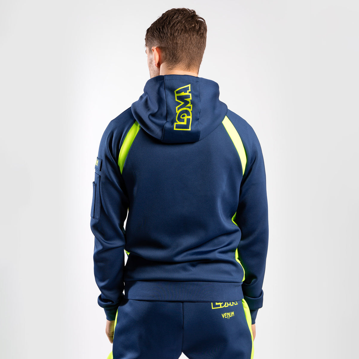 Venum Origins Felpa con Cappuccio Loma Edition - Blu/Giallo
