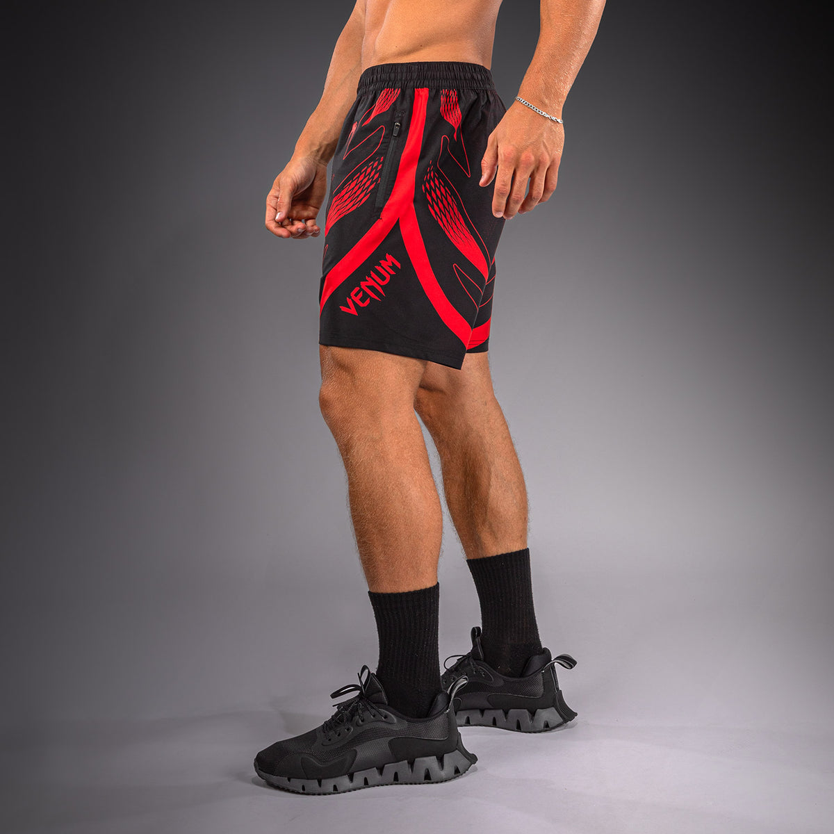 Venum Amazonia Reborn Pantaloncini da allenamento - Nero/Rosso