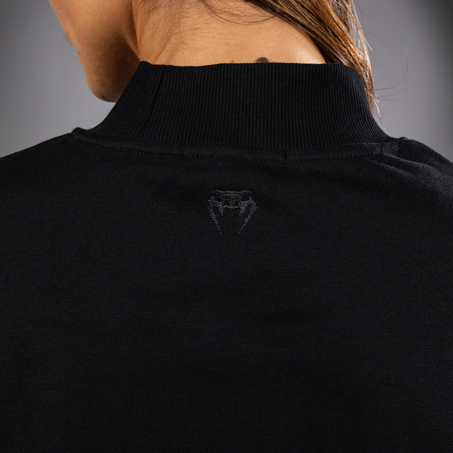 Venum Pulse Felpa Cropped da Donna - Nero/Bianco