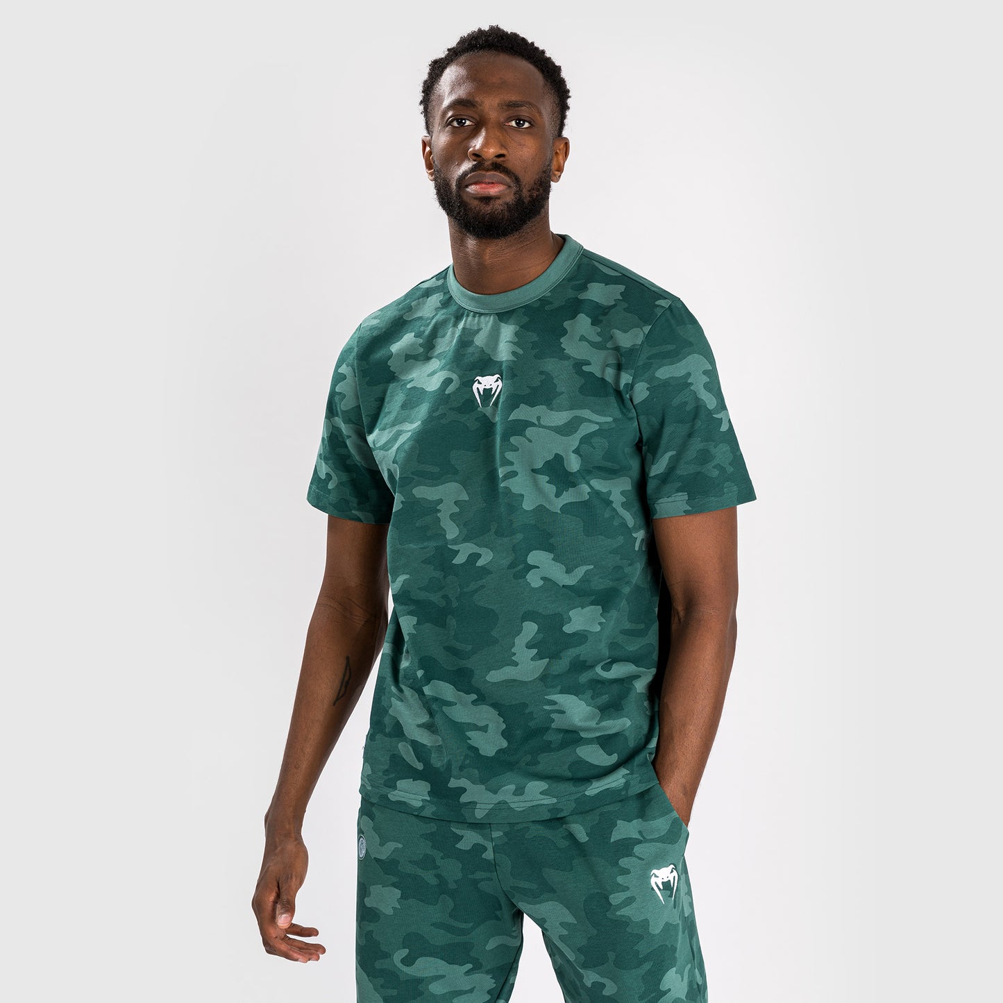 Venum Vortex XL Maglietta da Uomo - Camo turchese