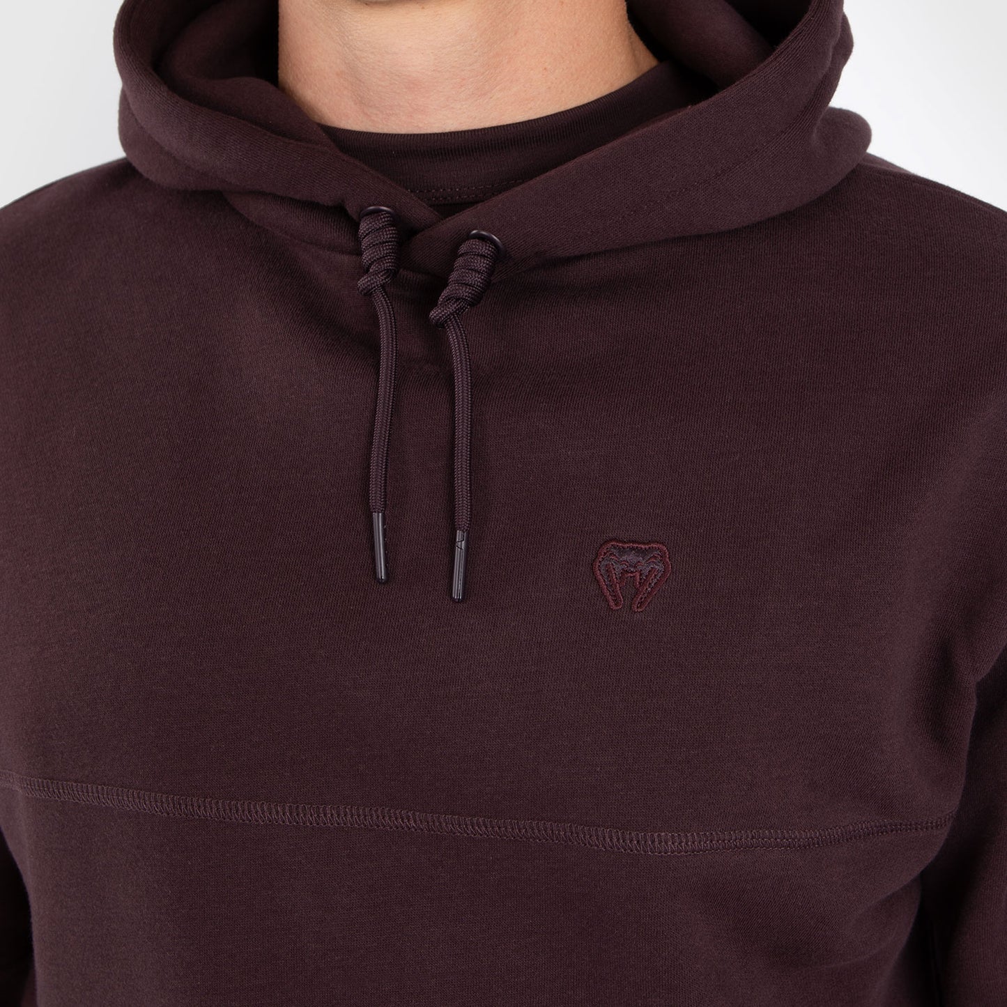 Venum Silent Power Felpa con Cappuccio - Marrone Scuro