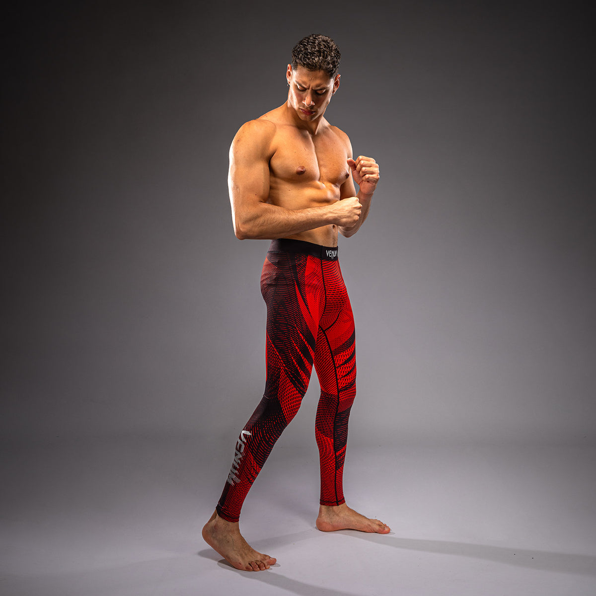Venum Galactic 3.0 Spats - Rosso/Argento