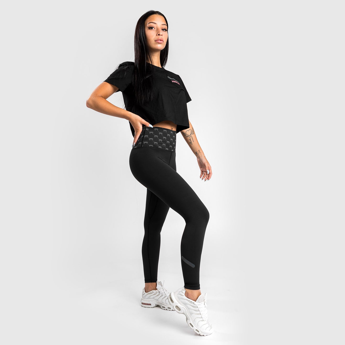 Leggings Monogram Venum 7/8 – Nero//Oro rosa