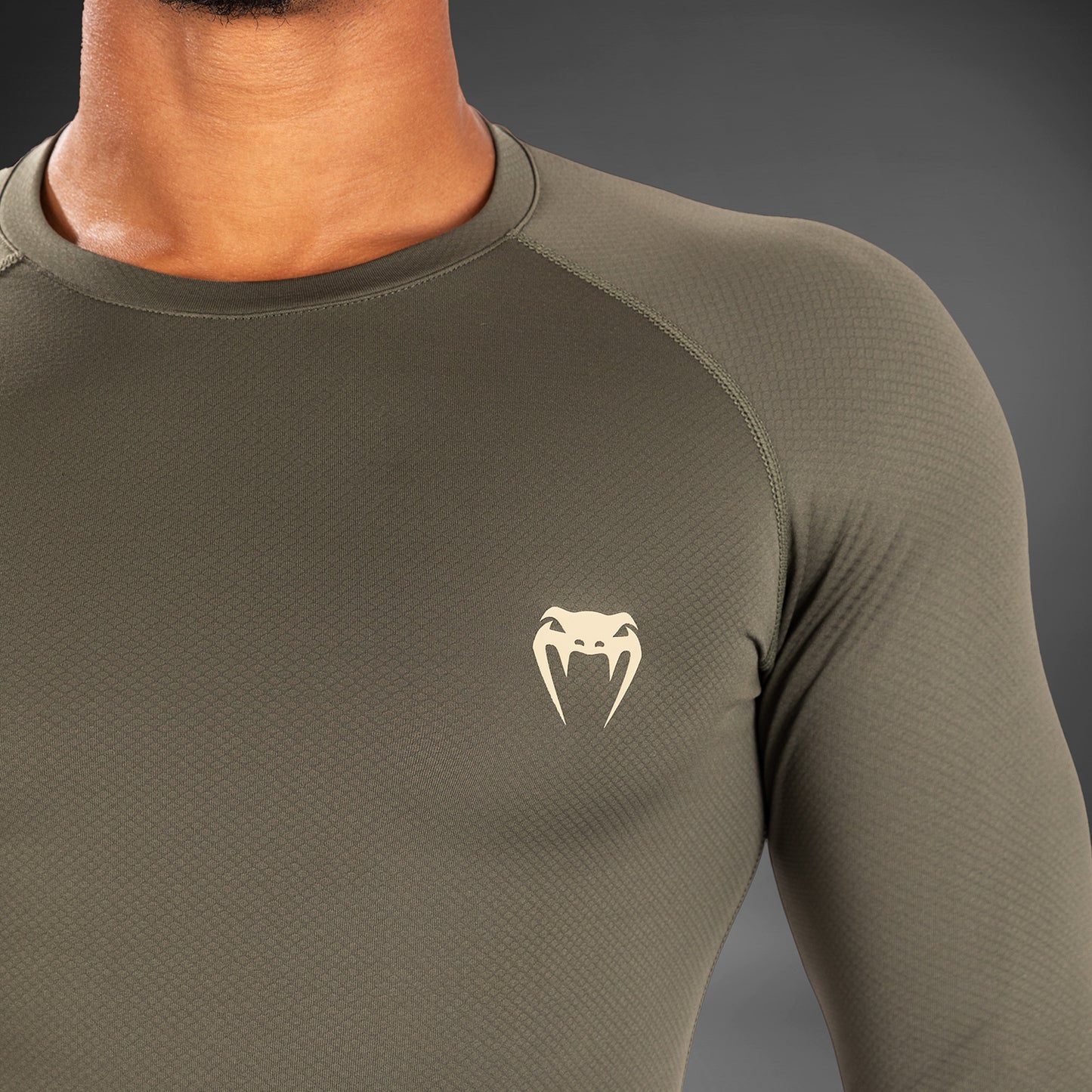 Venum Contender Rashguard a maniche lunghe - Cachi