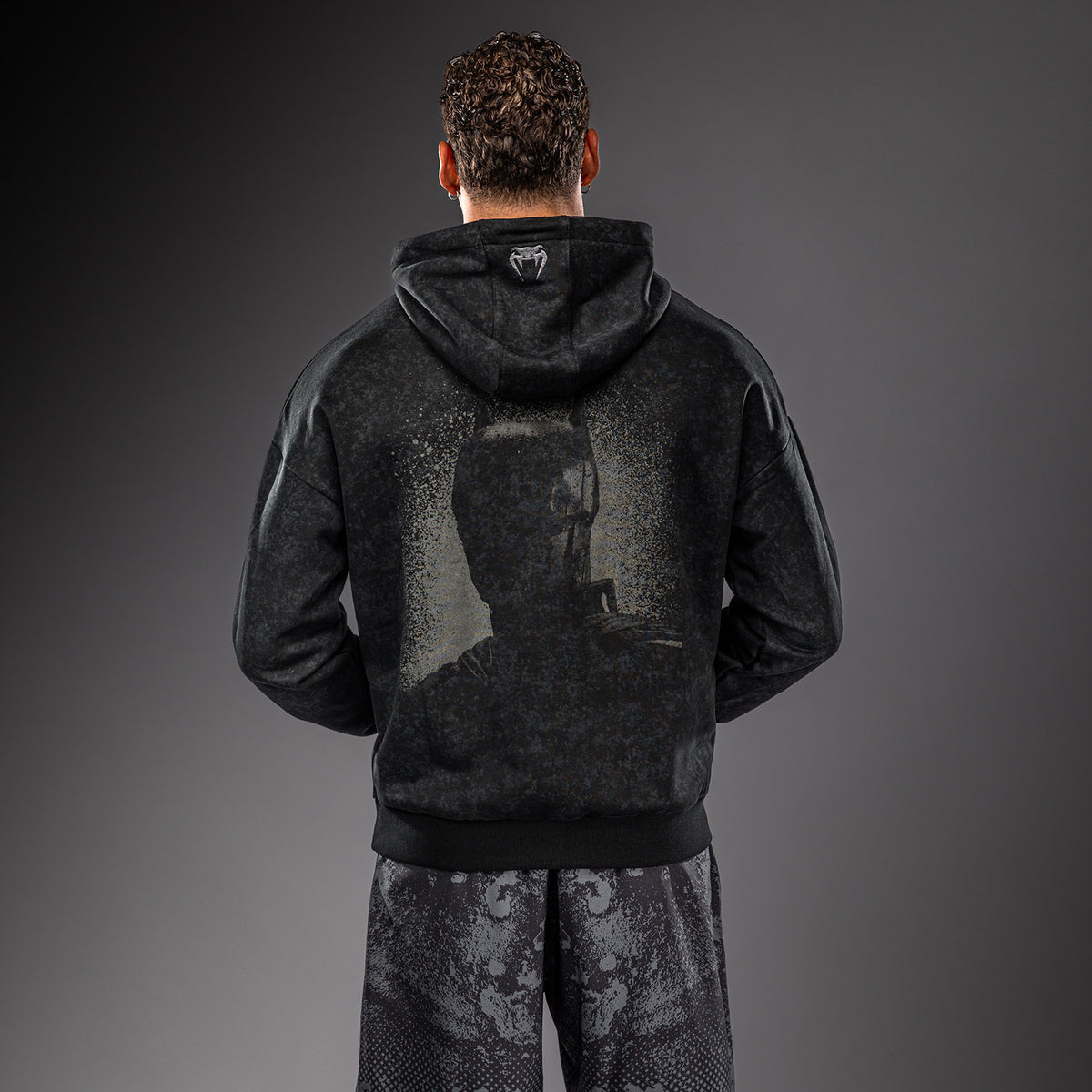 Venum x Batman Felpa con cappuccio - Nero/Grigio