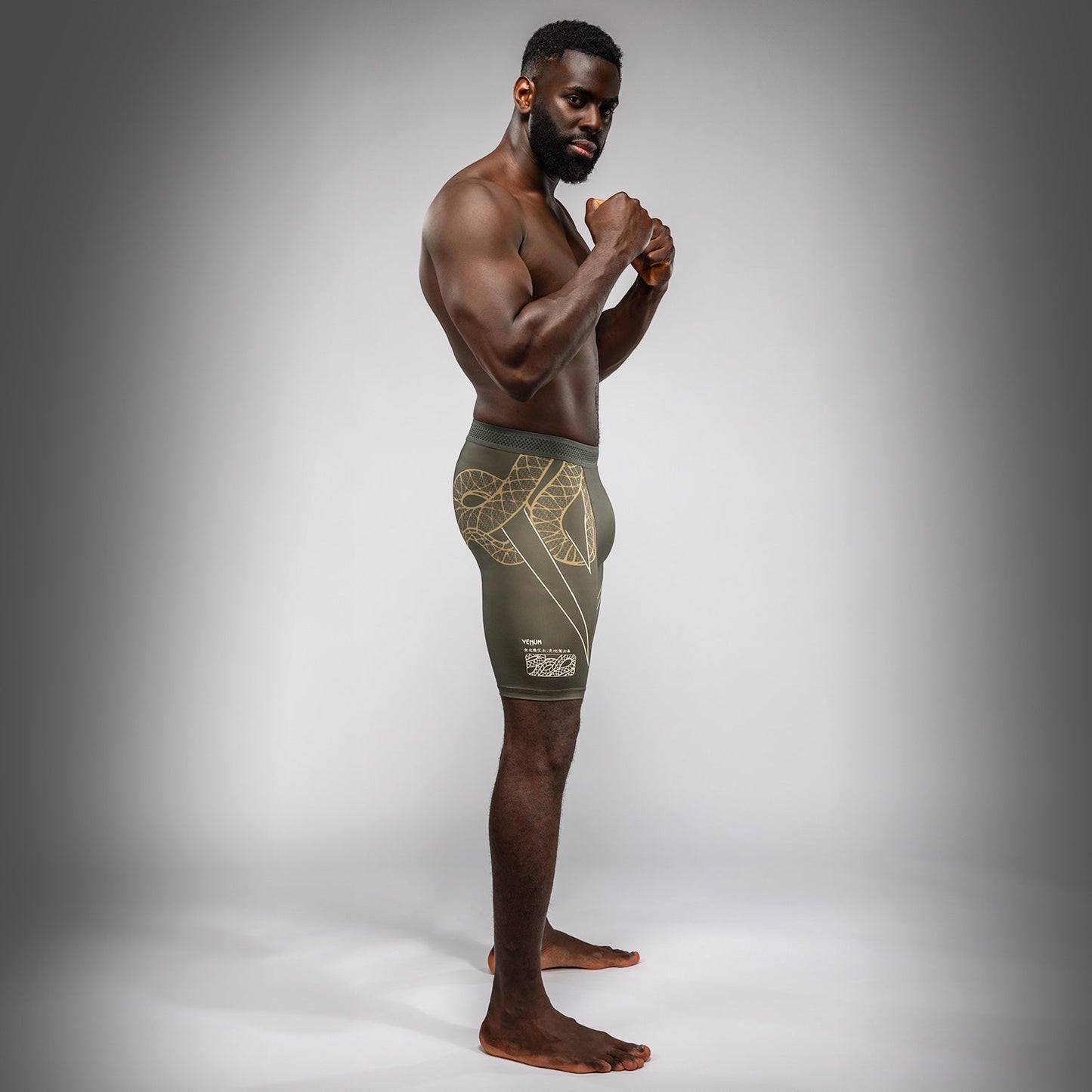 Venum Serpenti Pantaloncini Vale Tudo – Kaki/Bronzo/Avorio