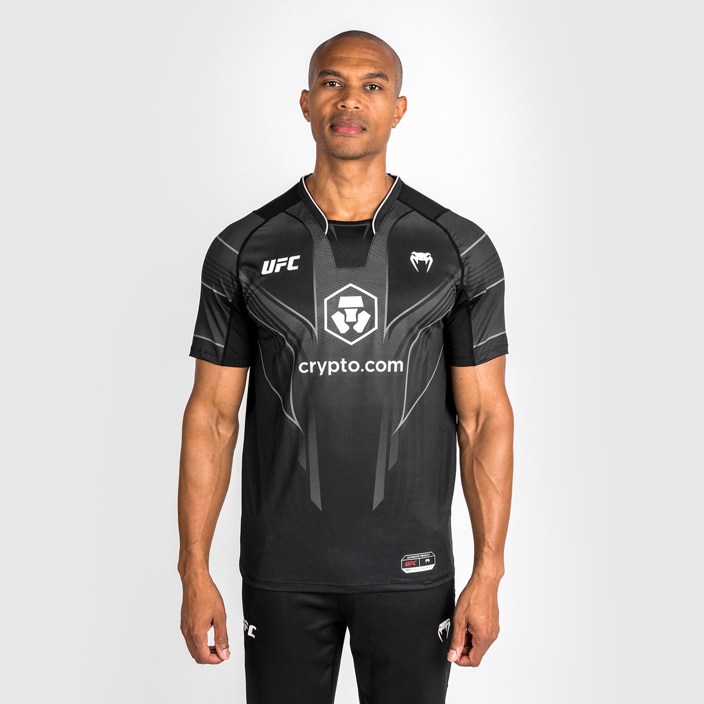 Maglia UFC Venum personalizzata Authentic Fight Night 2.0 Uomo - Nero