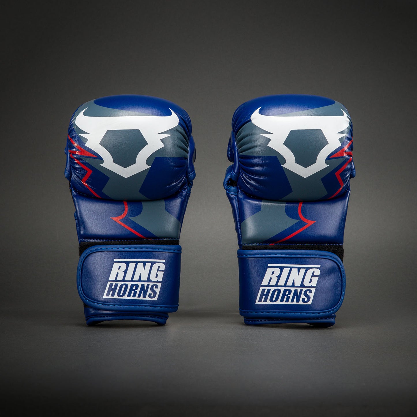 Ringhorns Charger by Venum Guanti da sparring MMA - Blu navy/Rosso