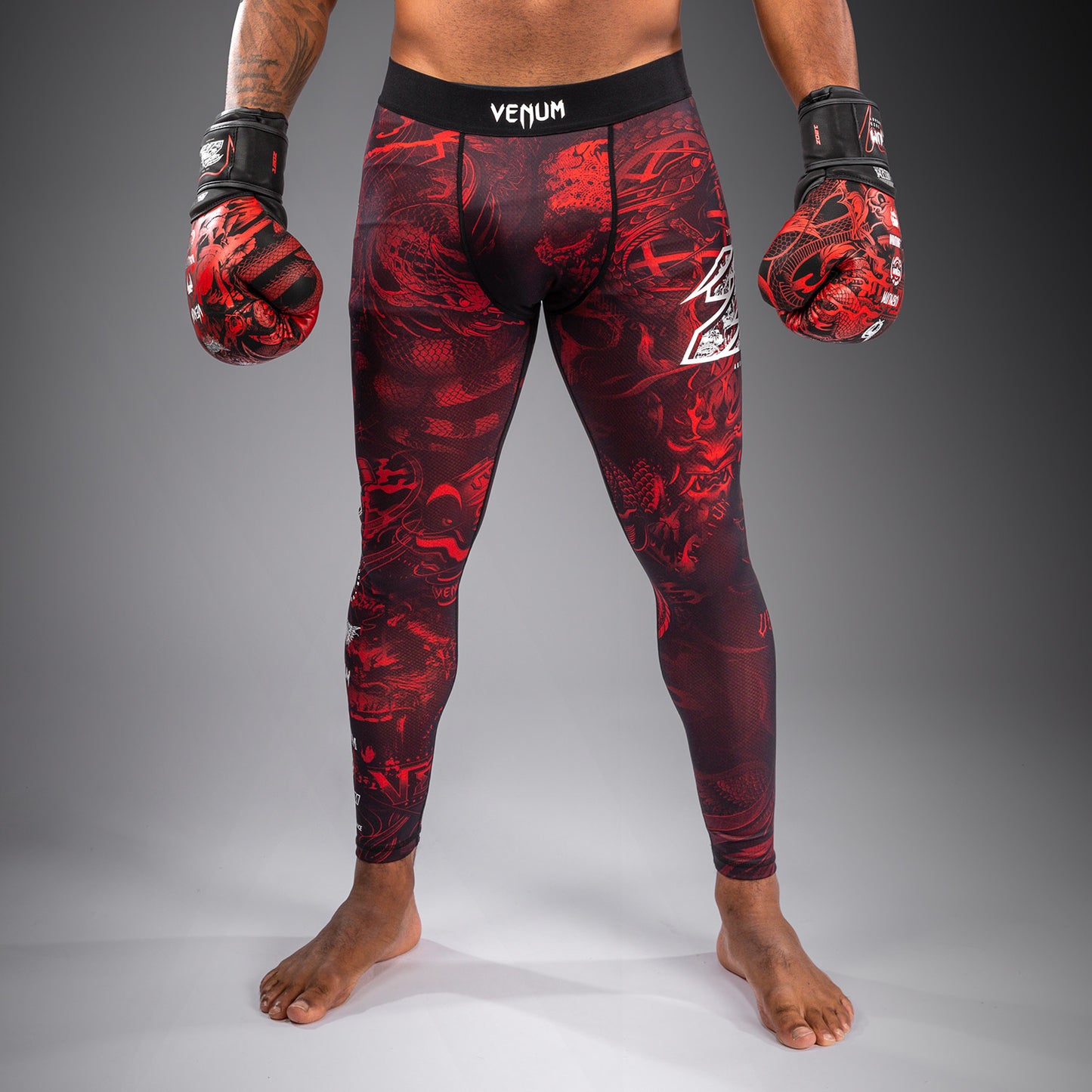 Venum 20th Anniversary Spats - Nero/Rosso