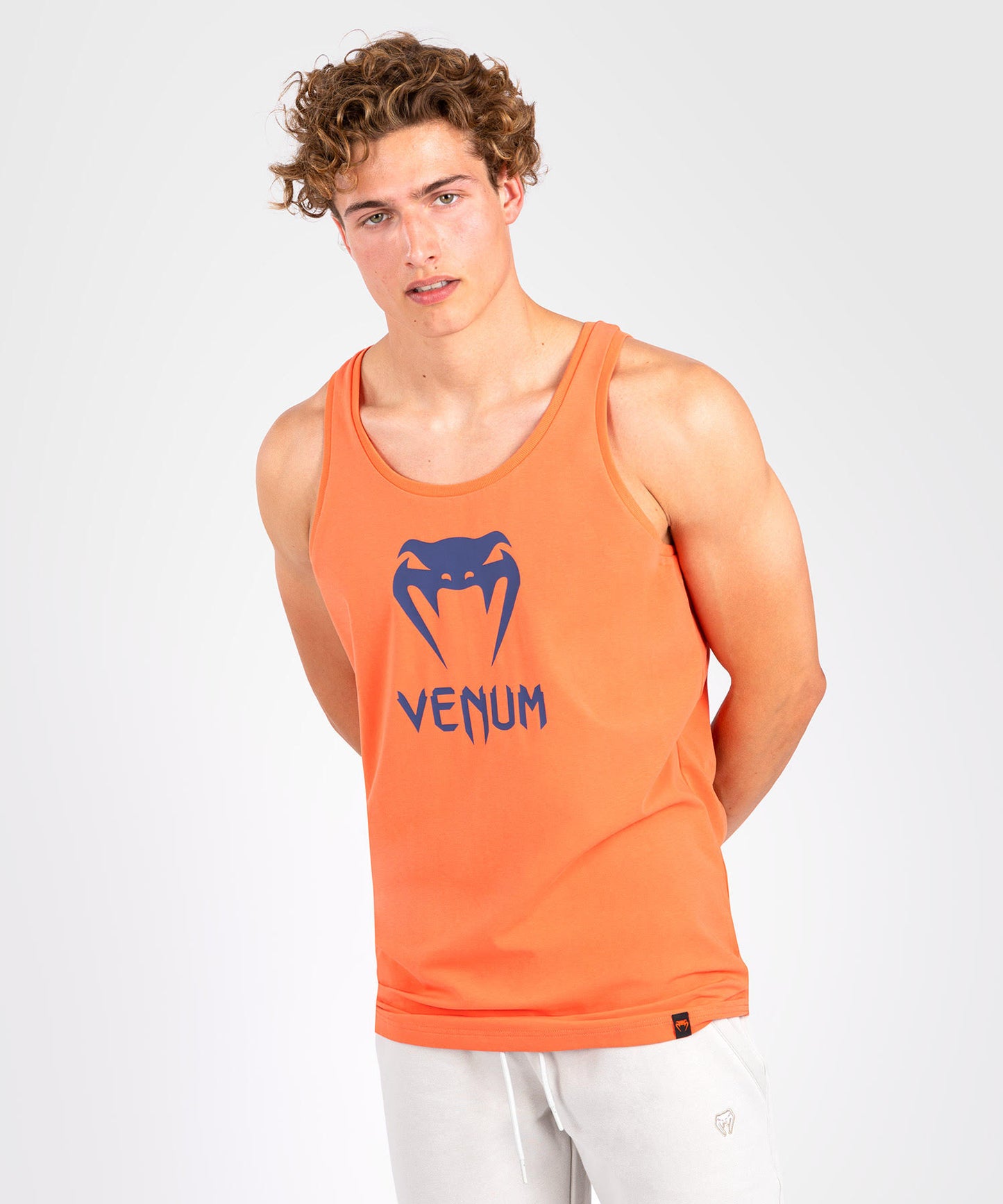 Venum Classic Canotta - Arancione/Blu Navy
