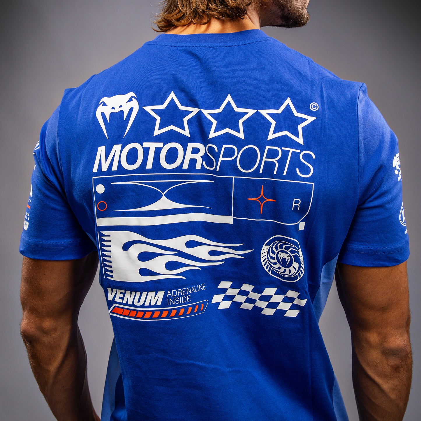 Venum Motorsport Maglietta - Blu Reale