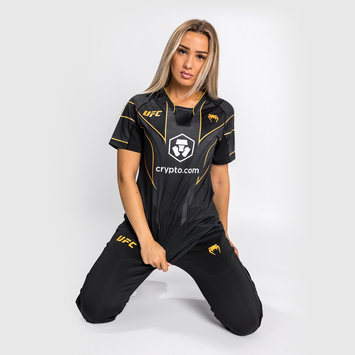 Maglia UFC Venum Authentic Fight Night 2.0 donna - Campione