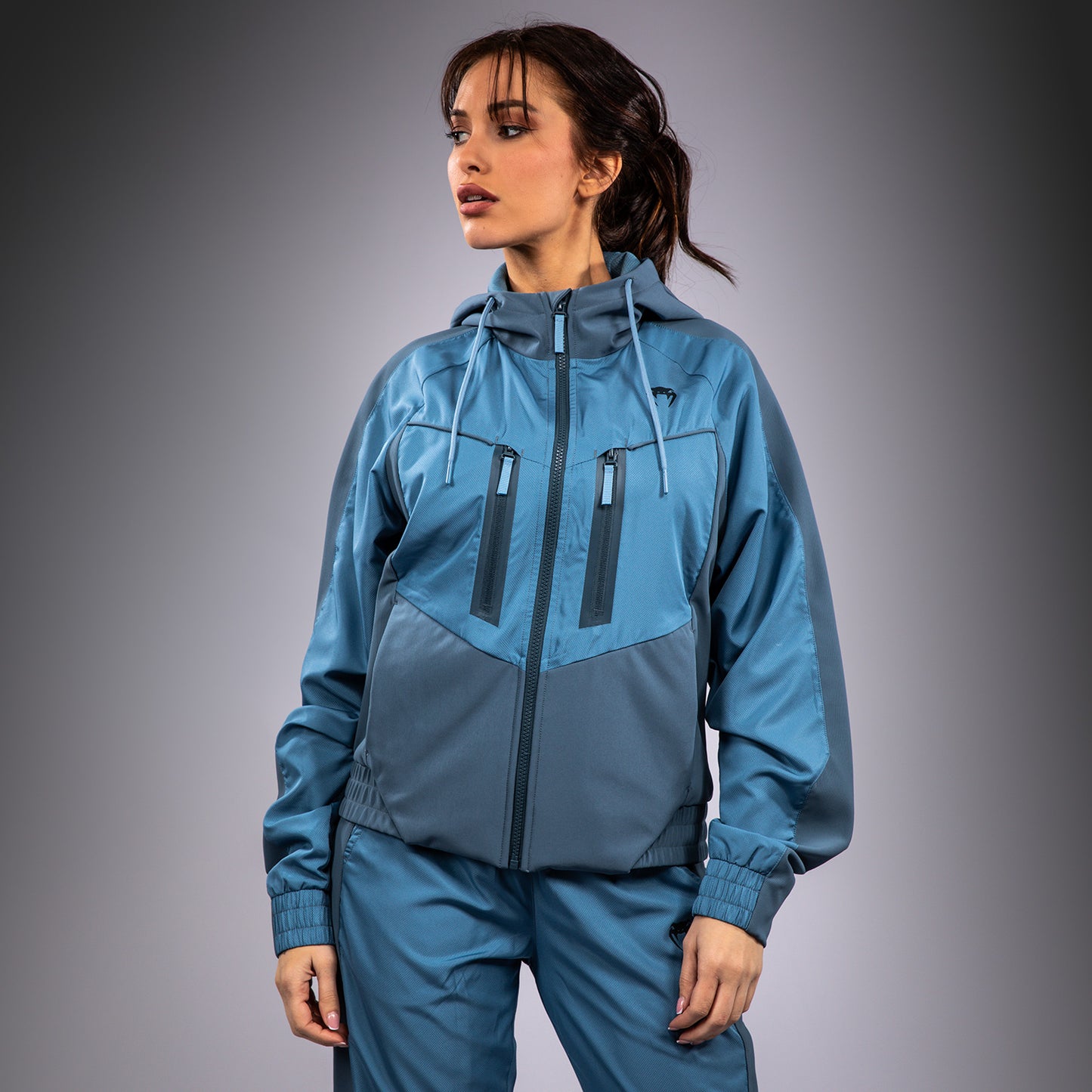 Venum Laser 3.0 Giacca da ginnastica da donna - Blu Pacifico