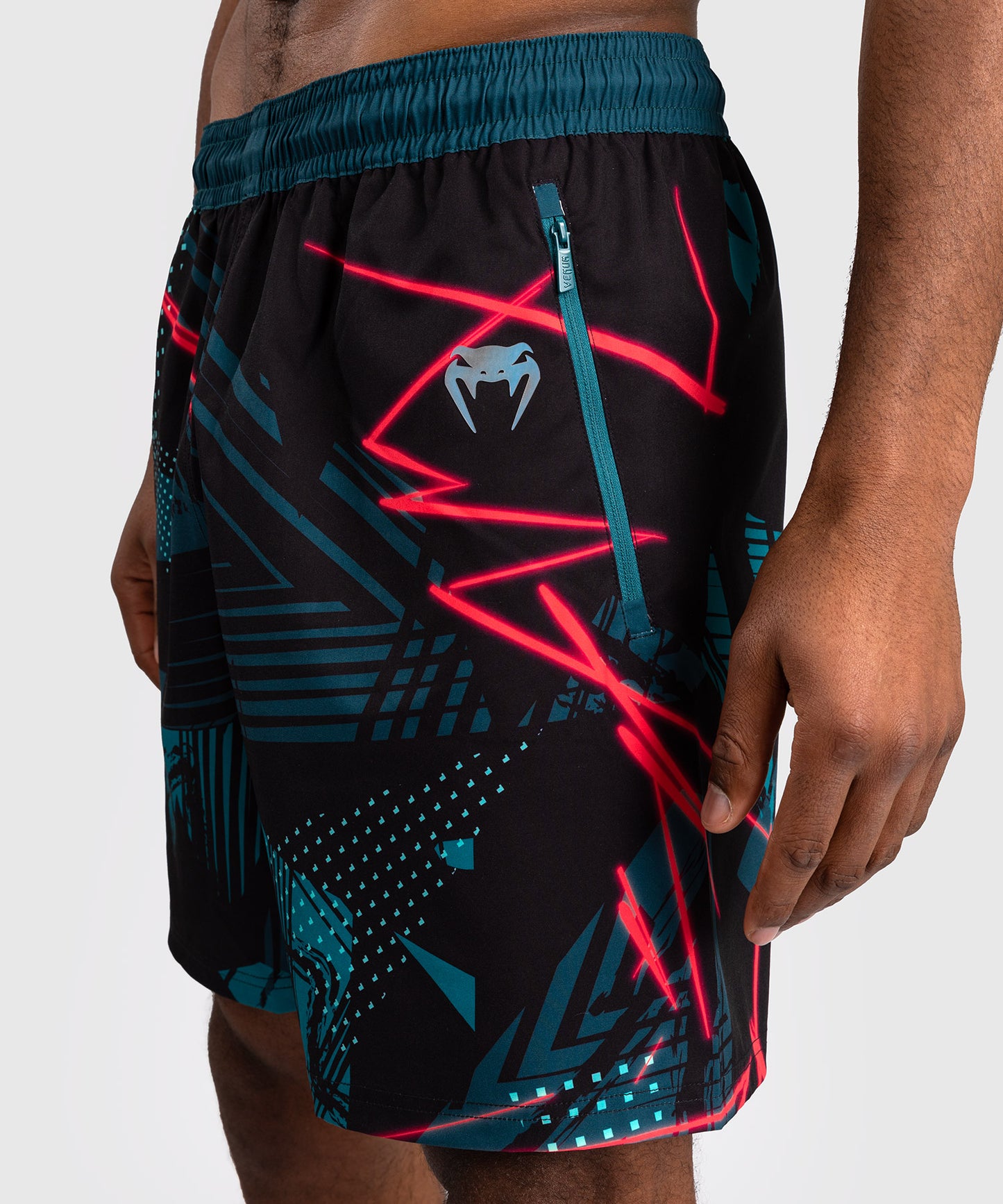 UFC Fusion By Venum Miami Edition Fight Week Performance Pantaloncini da uomo - Nero