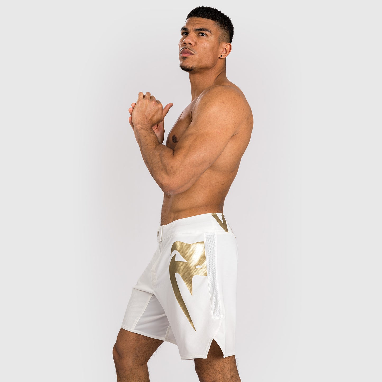 Venum Light 5.0 Pantaloncini da combattimento - Bianco/Oro