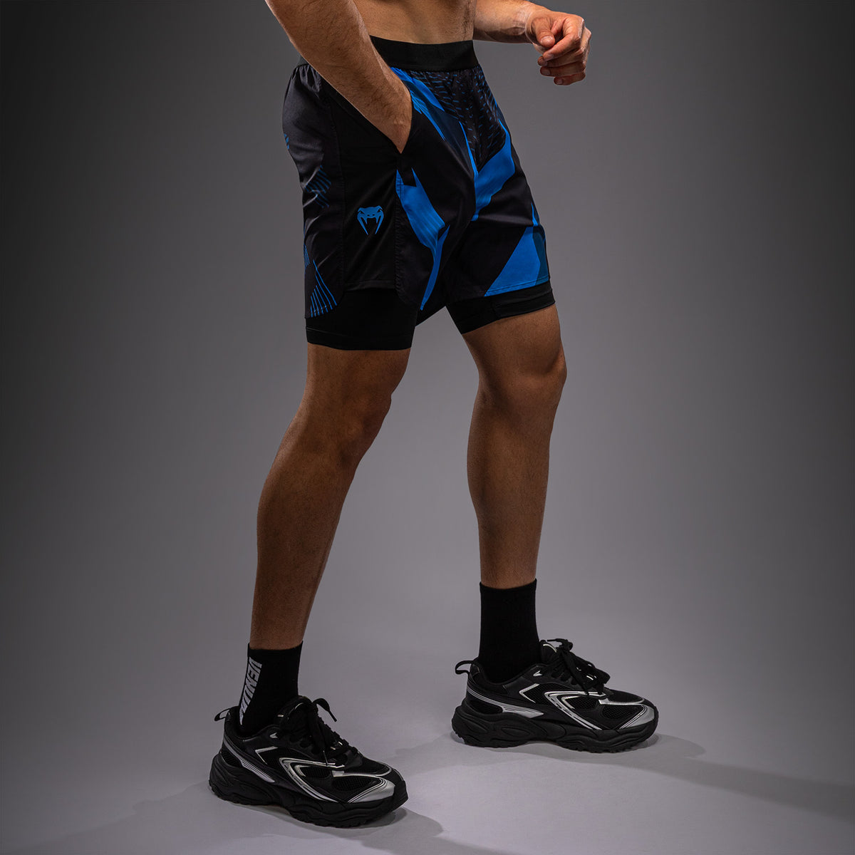 Venum No-Gi 6.0 Pantaloncini da Allenamento - Nero/Blu