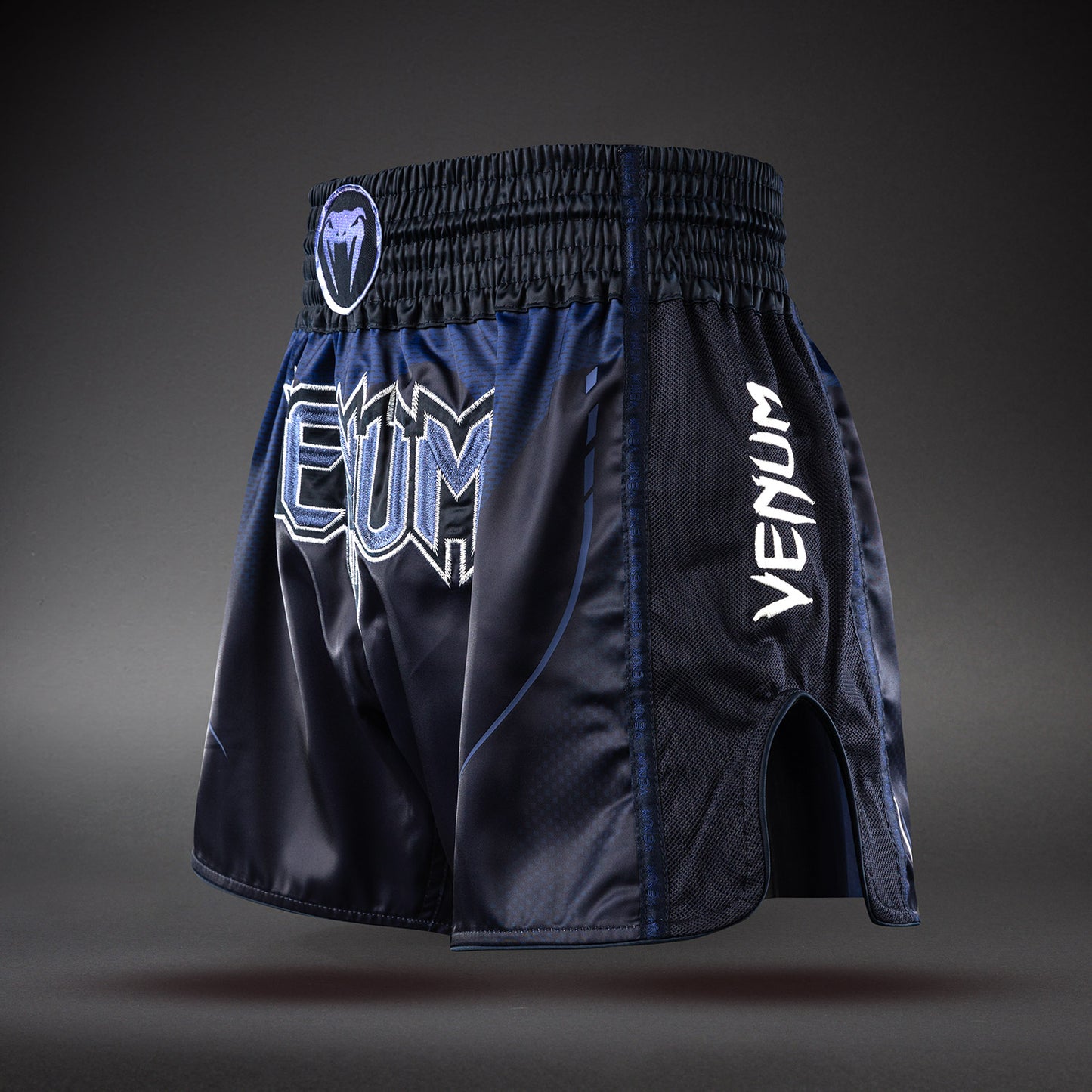 Venum G-Core Pantaloncini da Muay Thaï - Blu Navy/Bianco