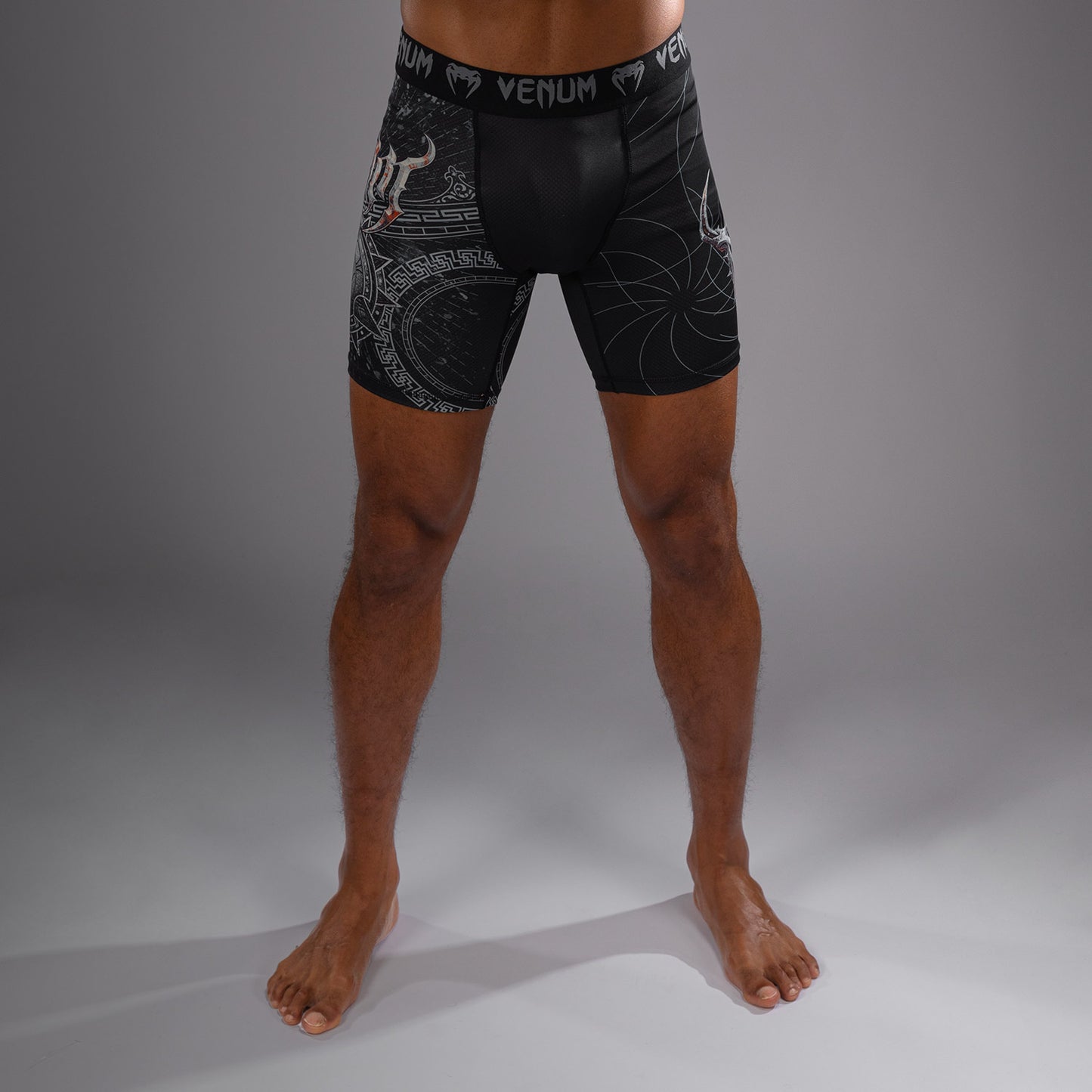 Venum Gladiator 5.0 Pantaloni Vale Tudo Da Uomo - Nero/Argento