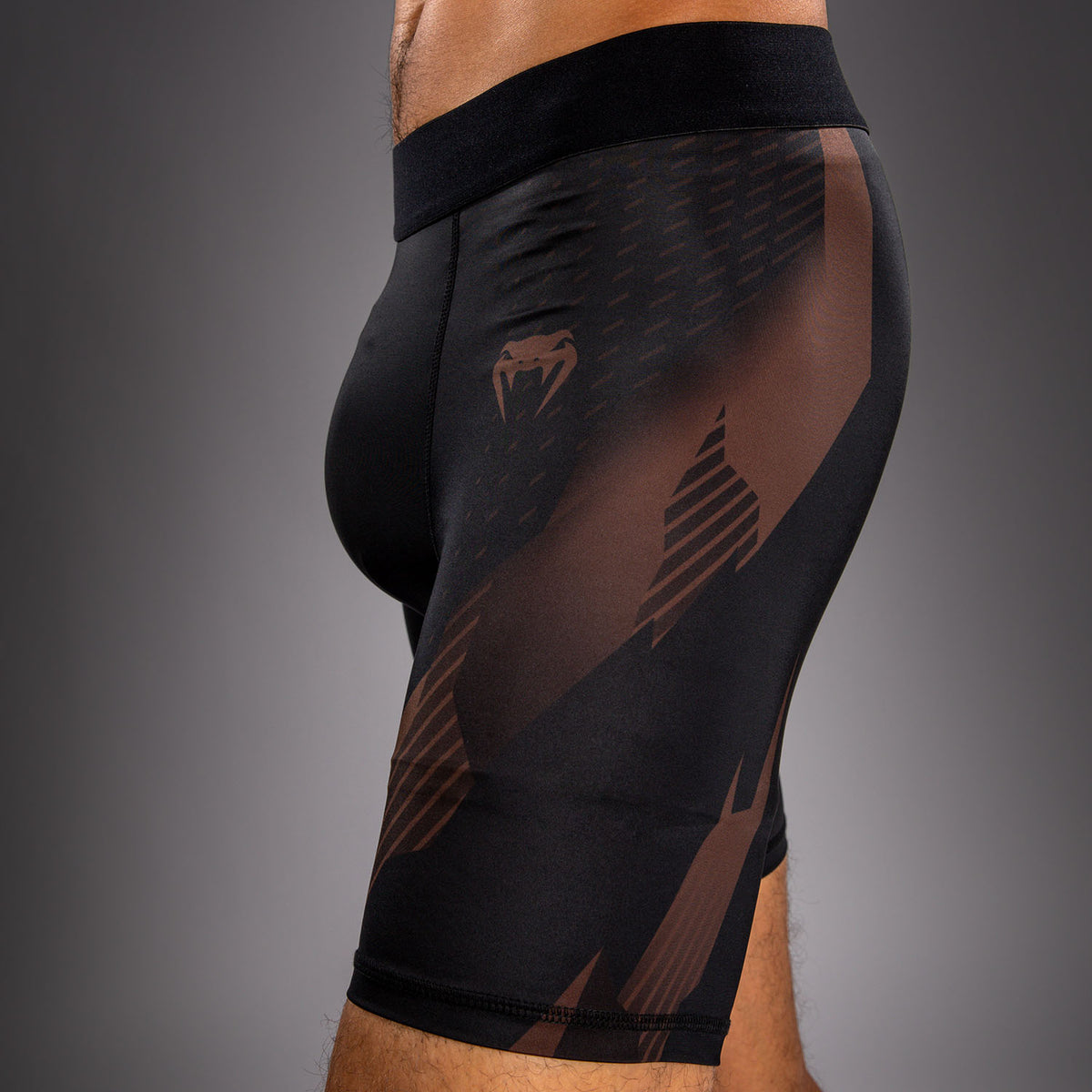 Venum No-Gi 6.0 Pantaloncini a Compressione - Nero/Marrone