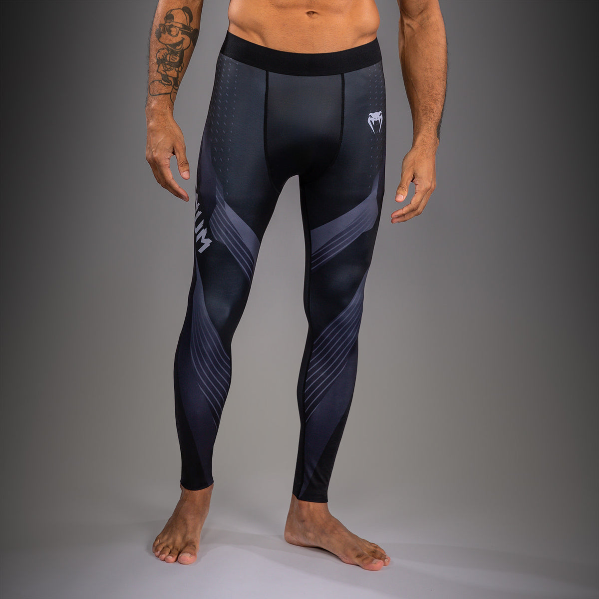 Venum No-Gi 6.0 Spats - Nero/Grigio