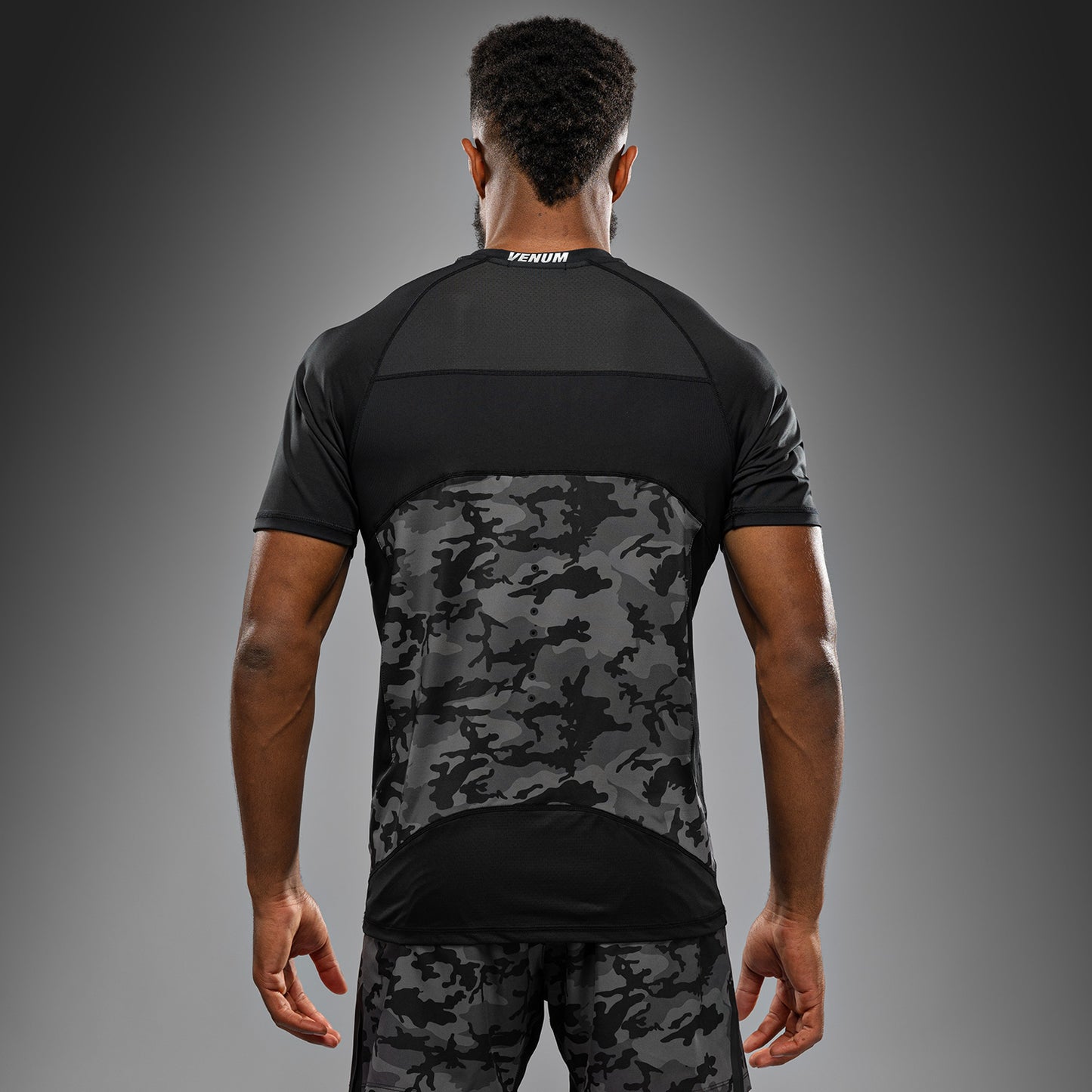Venum x Polaris Maglietta Dry-Tech - Nero/Grigio Tempesta
