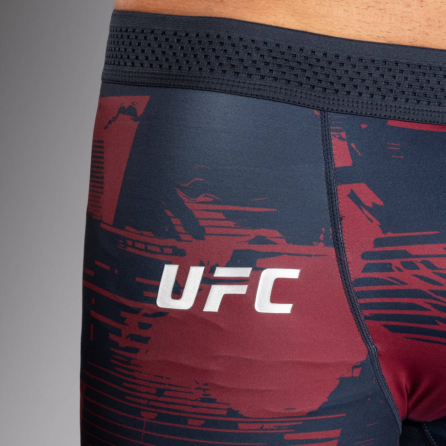 UFC Zenith by Venum Authentic Fight Week Pantaloncini Vale Tudo Performance Uomo - Blu navy/Bordeaux/Argento