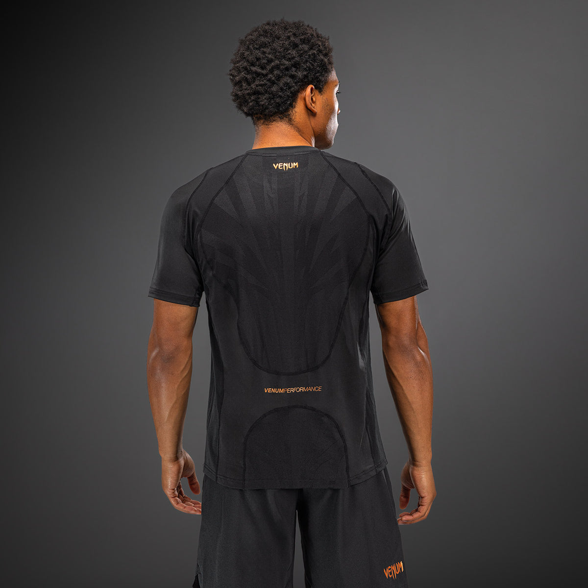 Venum G-Fit Revolution T-shirt Dry Tech - Nero/Rame