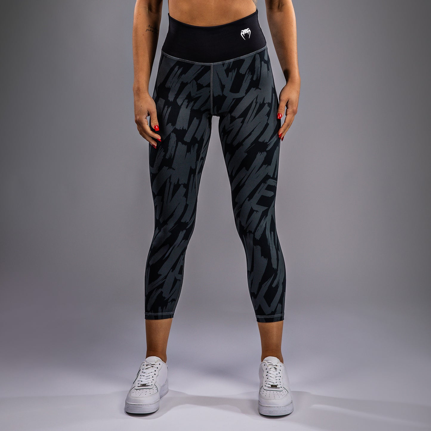 Venum Graffiti Leggings 7/8 da Donna - Carbone Urbano