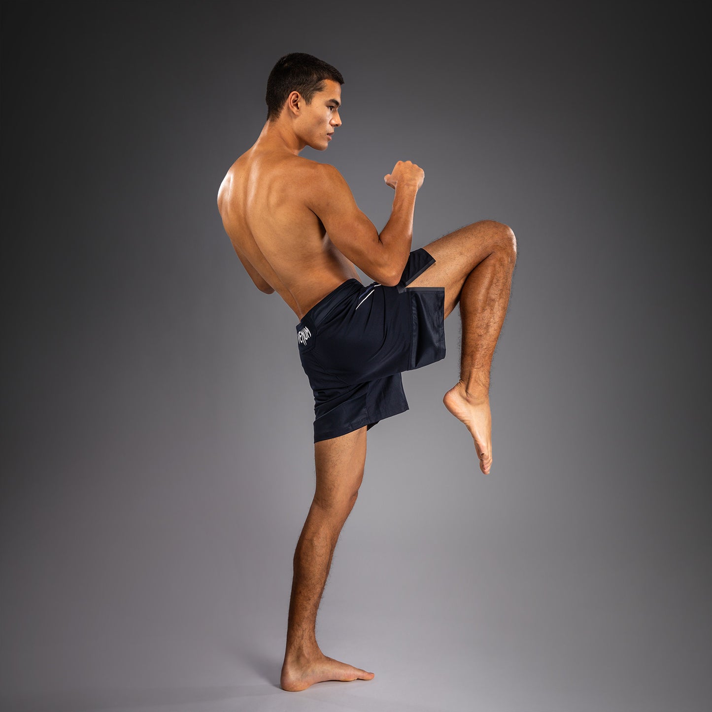 Venum G-Core Pantaloncini da Combattimento - Blu Navy/Bianco