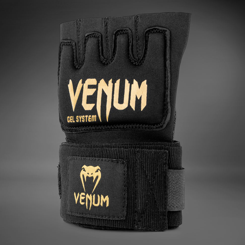 Venum Kontact Impacchi di Guanto Gel - Nero/Oro