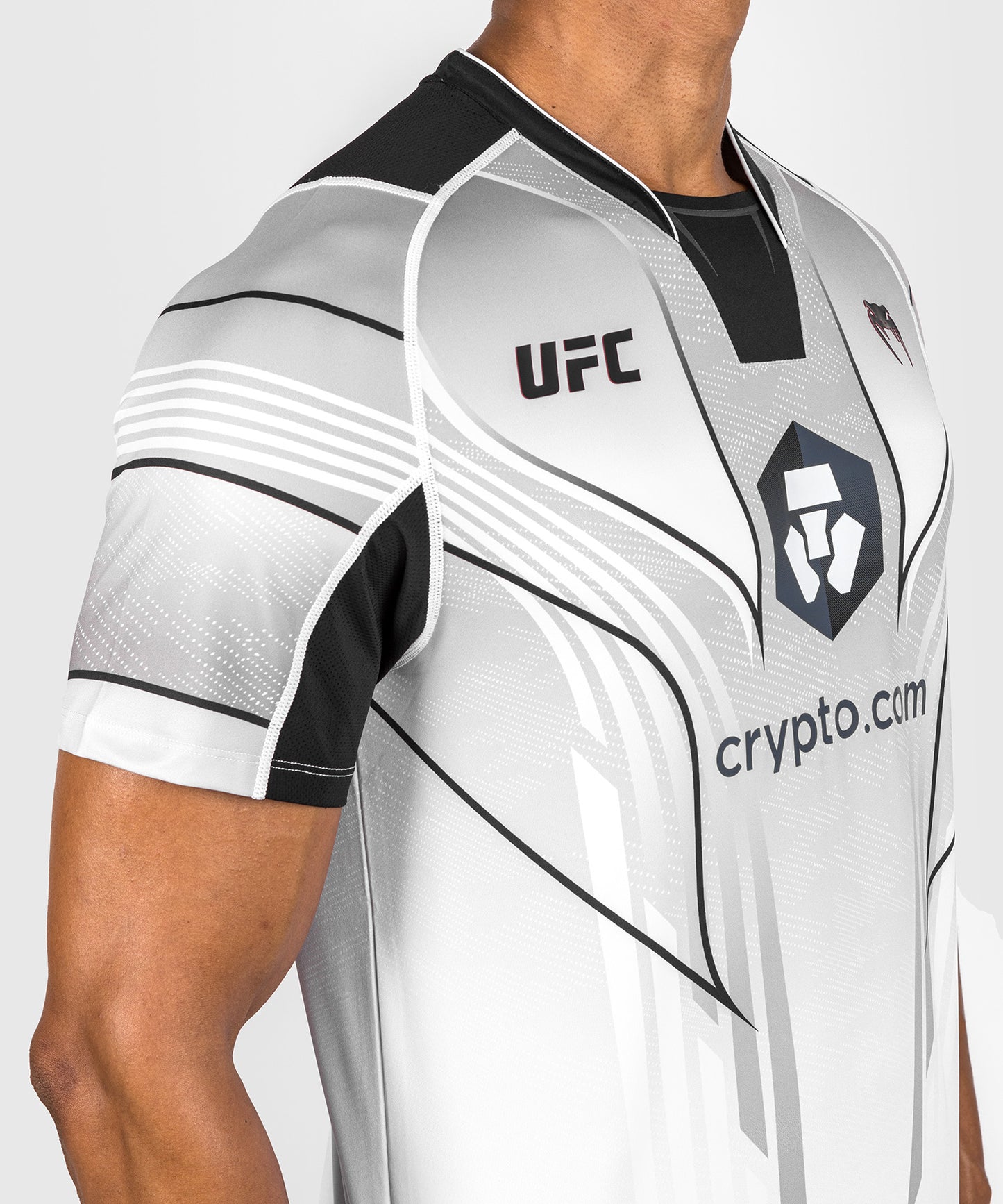 Maglia UFC Venum personalizzata Authentic Fight Night 2.0 Uomo - Bianco