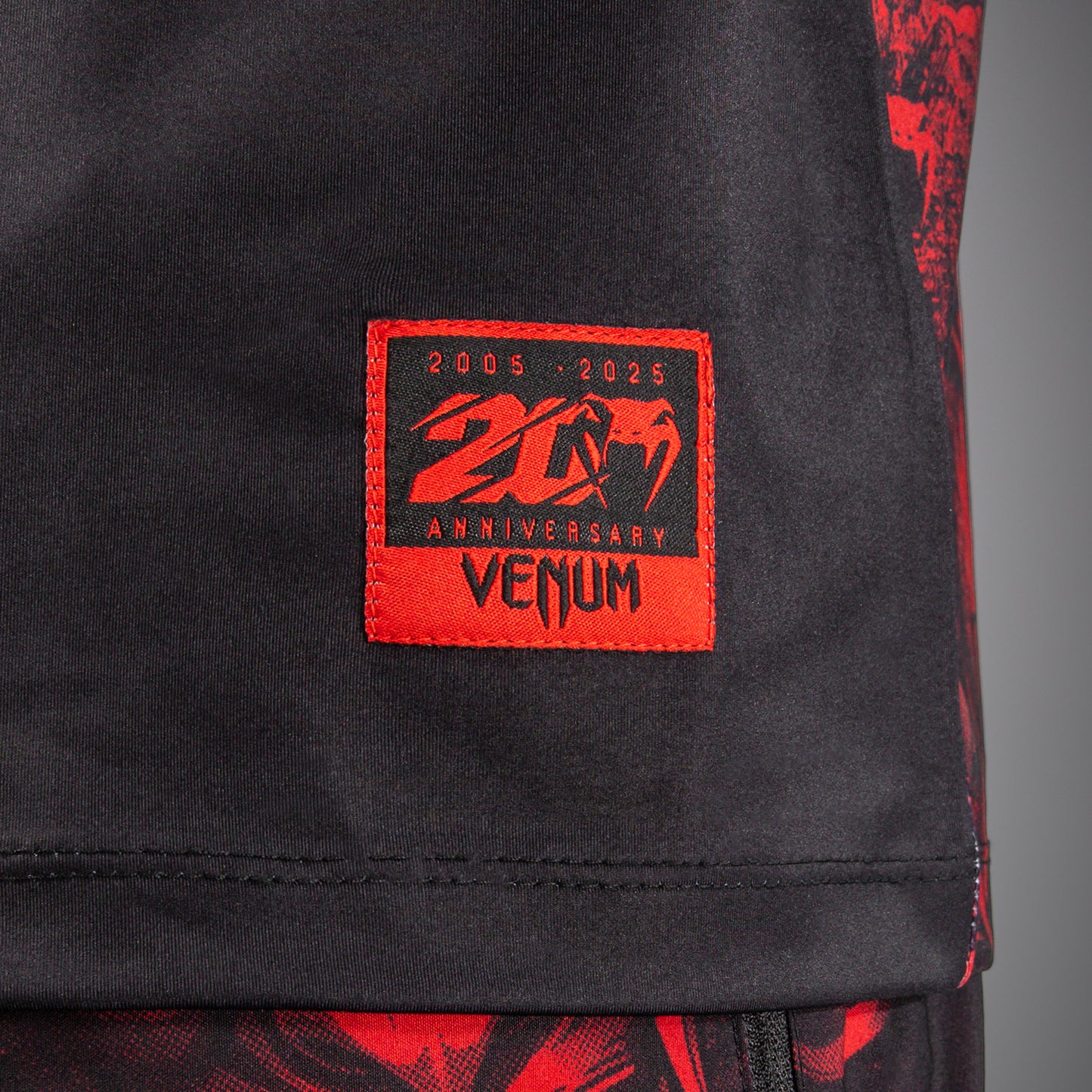 Venum 20th Anniversary Maglietta Dry Tech - Nero/Rosso