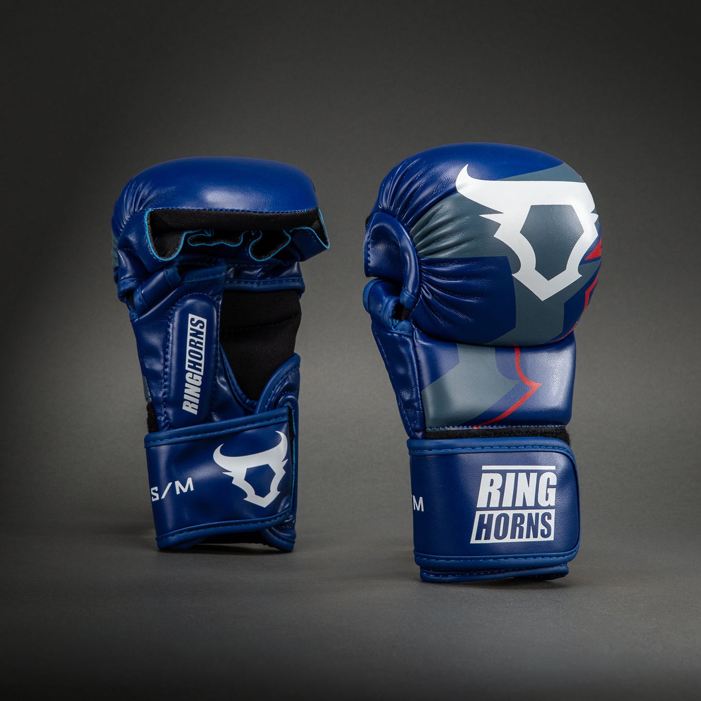 Ringhorns Charger by Venum Guanti da sparring MMA - Blu navy/Rosso