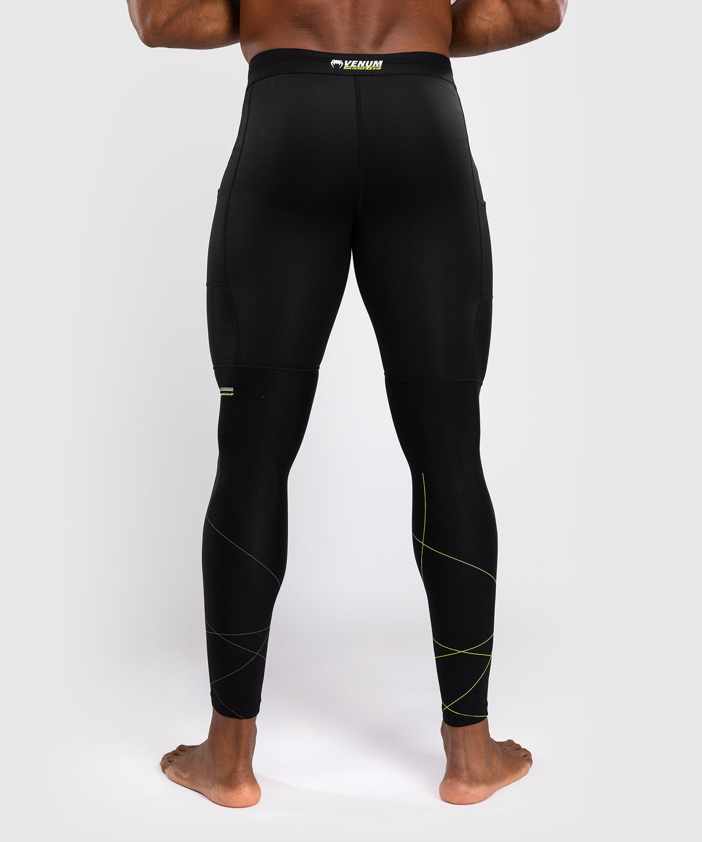 Venum Training Camp 4.0 Spats - Nero/Verde chiaro