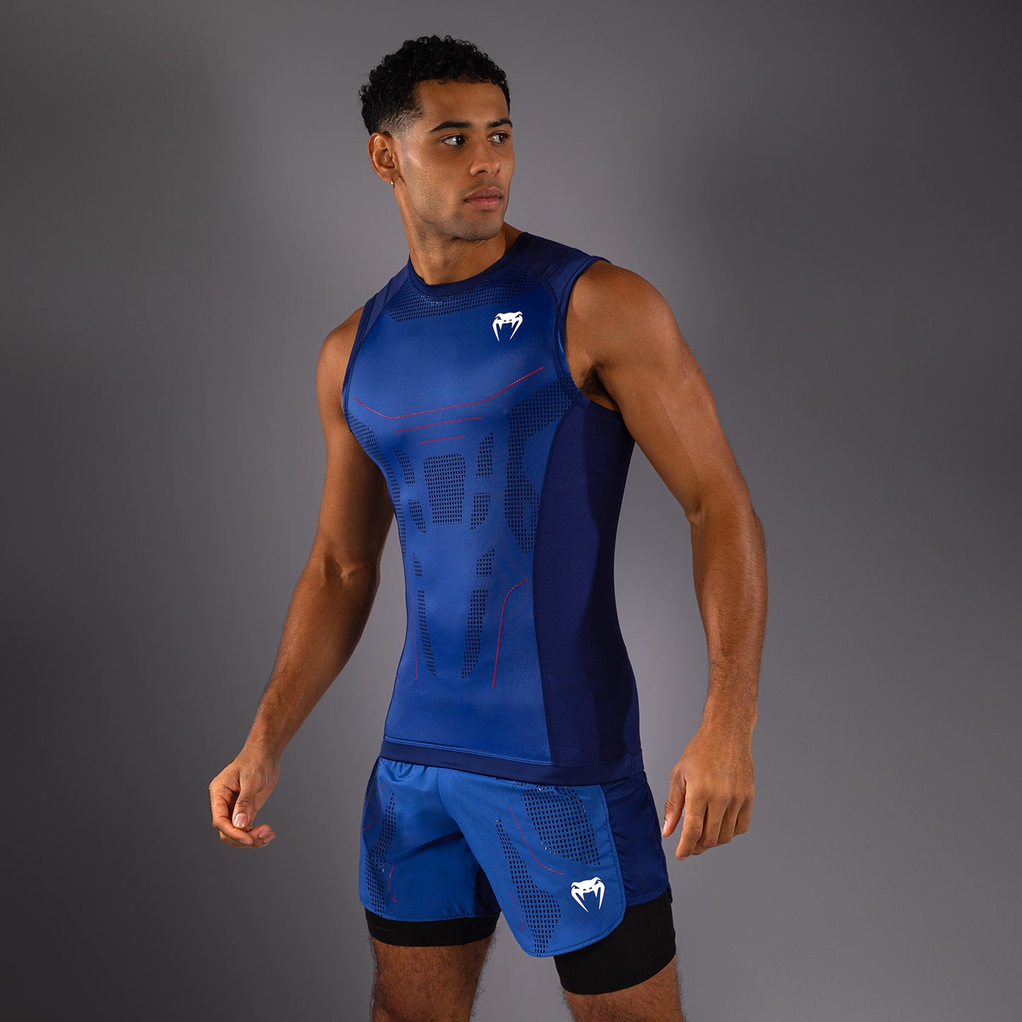 Venum Technical 3.0 Rashguard Senza Maniche - Blu Notte