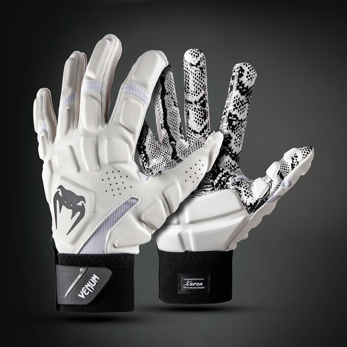Venum Elite XTP Guanti da calcio - Bianco/Nero