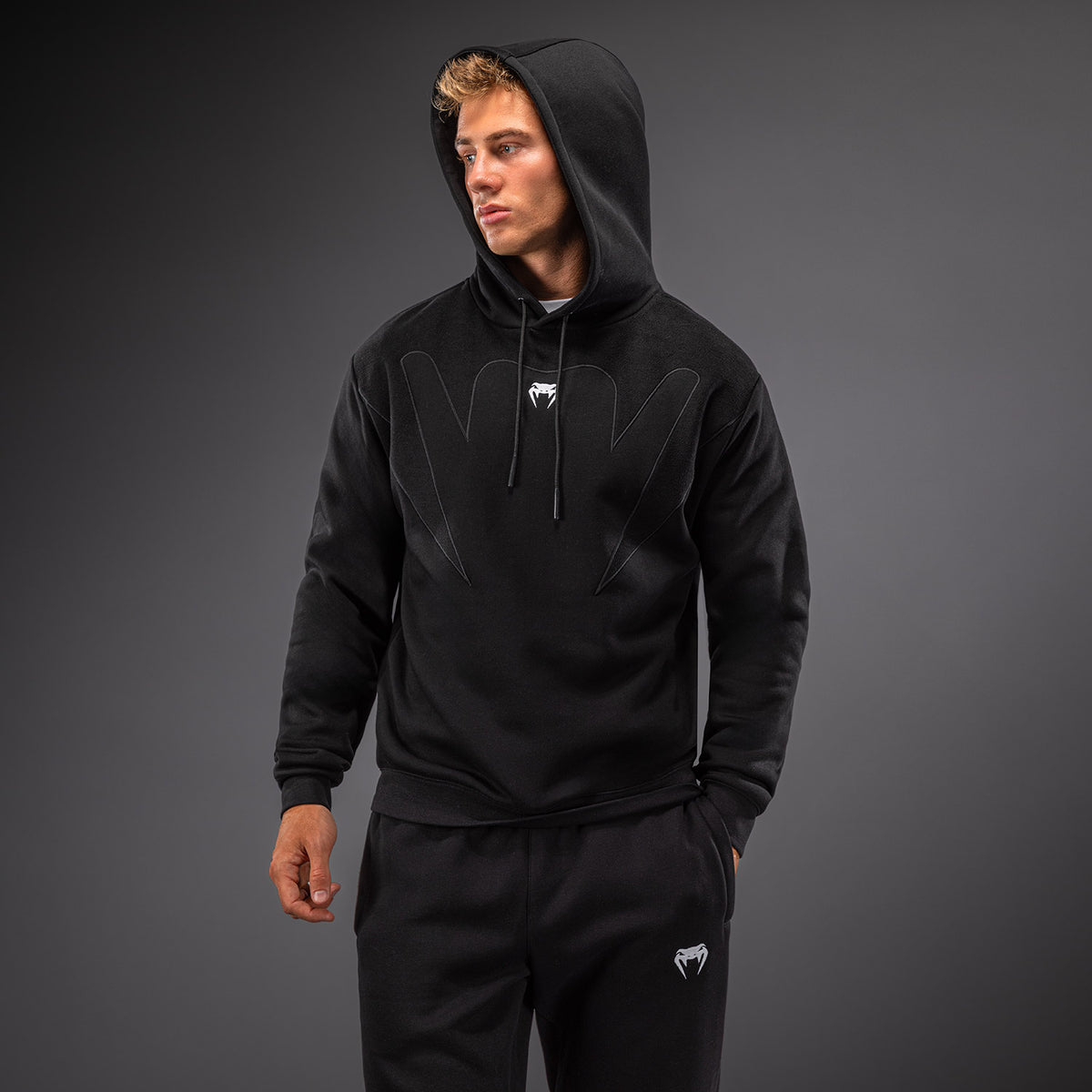 Venum Attack Fleece & Weave Felpa con cappuccio - Nero